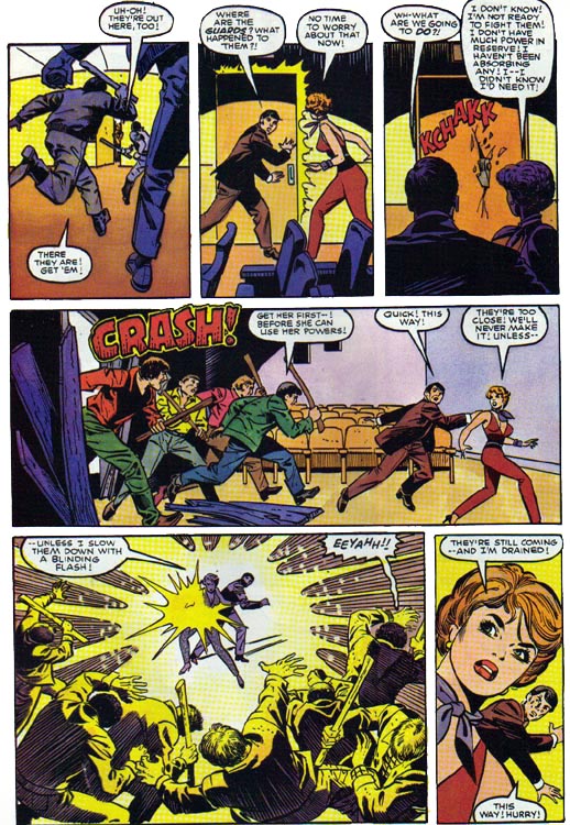 Read online Marvel Graphic Novel comic -  Issue #12 - Dazzler - The Movie - 64