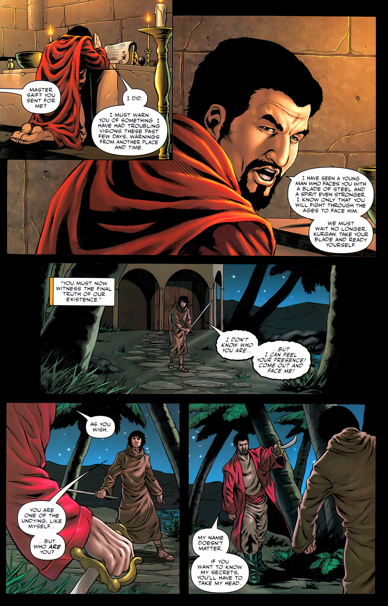 Read online Highlander Origins: The Kurgan comic -  Issue #1 - 25