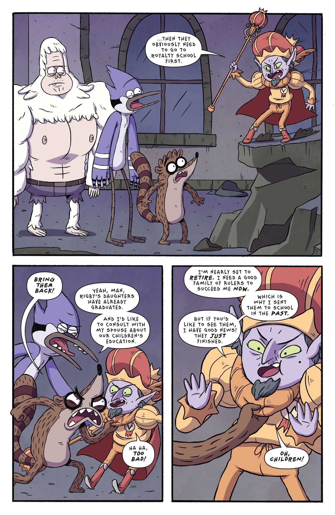 Read online Regular Show: 25 Years Later comic -  Issue #2 - 23