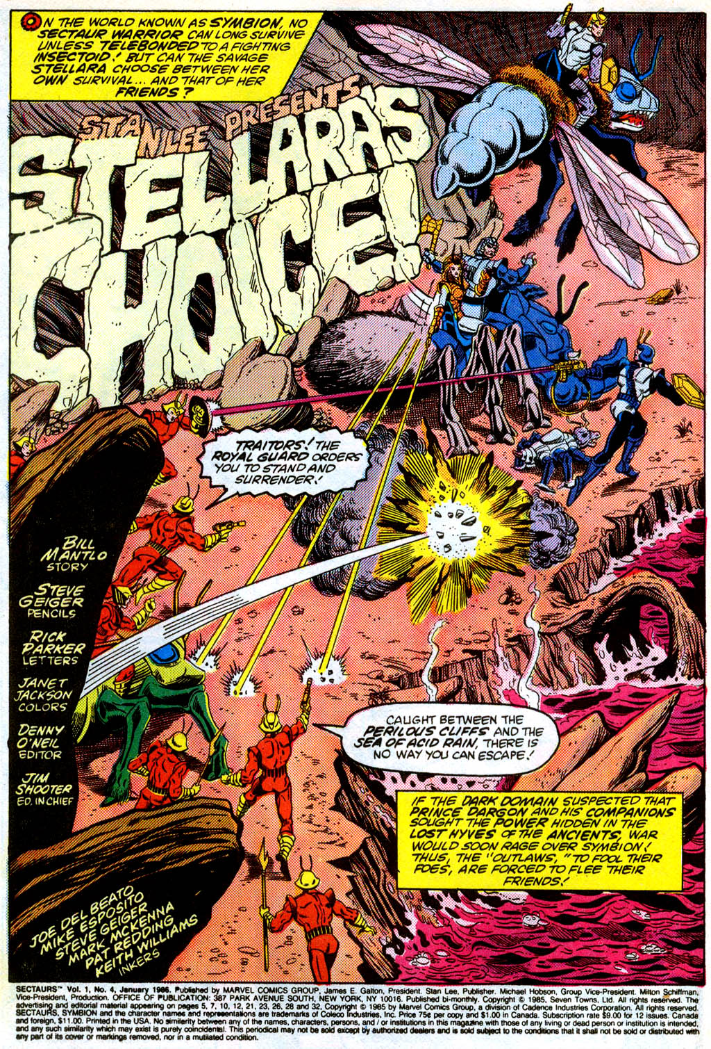 Read online Sectaurs comic -  Issue #4 - 2