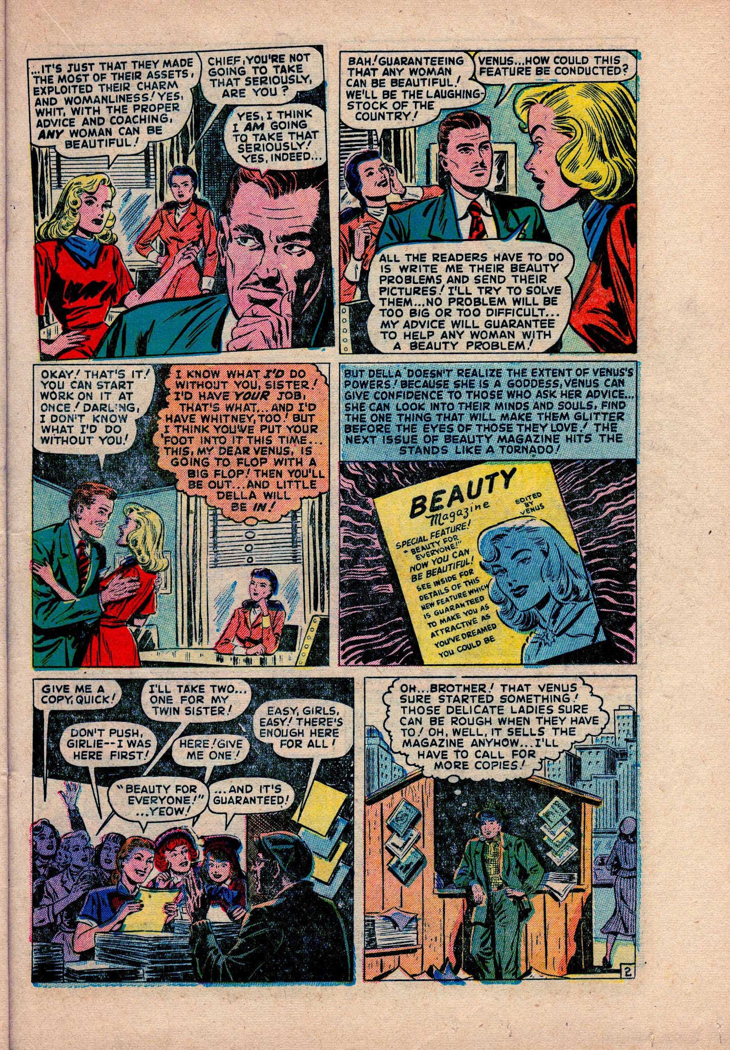 Read online Venus (1948) comic -  Issue #9 - 35