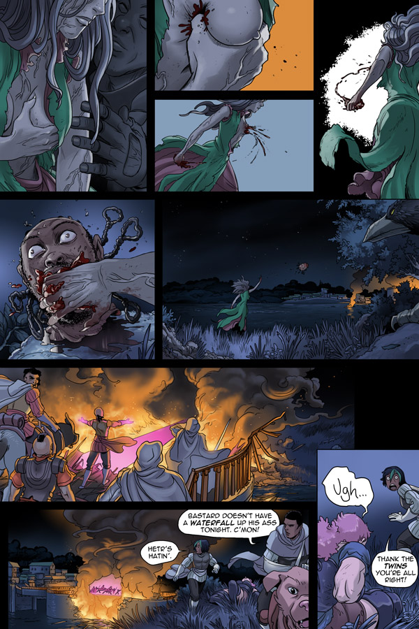 Read online Unsounded comic -  Issue #13 - 105