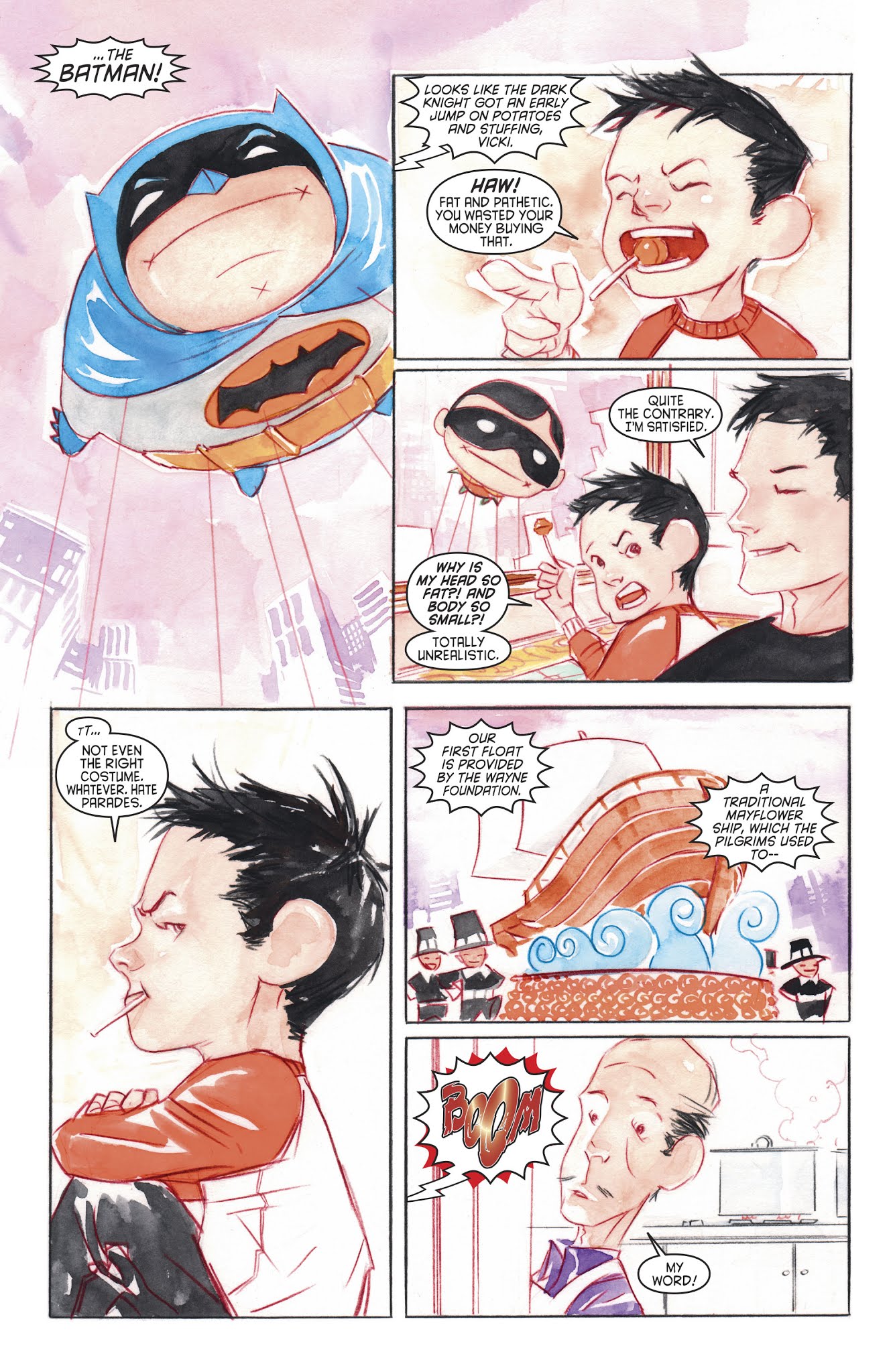 Read online Batman: Li'l Gotham Batman Day 2018 comic -  Issue # Full - 14