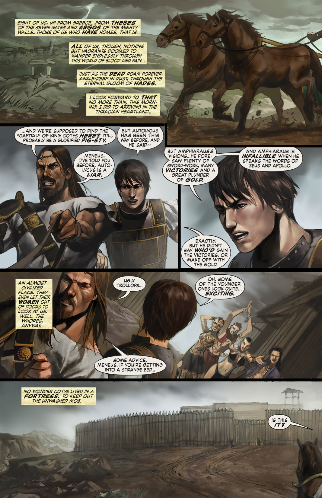 Read online Hercules (2008) comic -  Issue #1 - 5