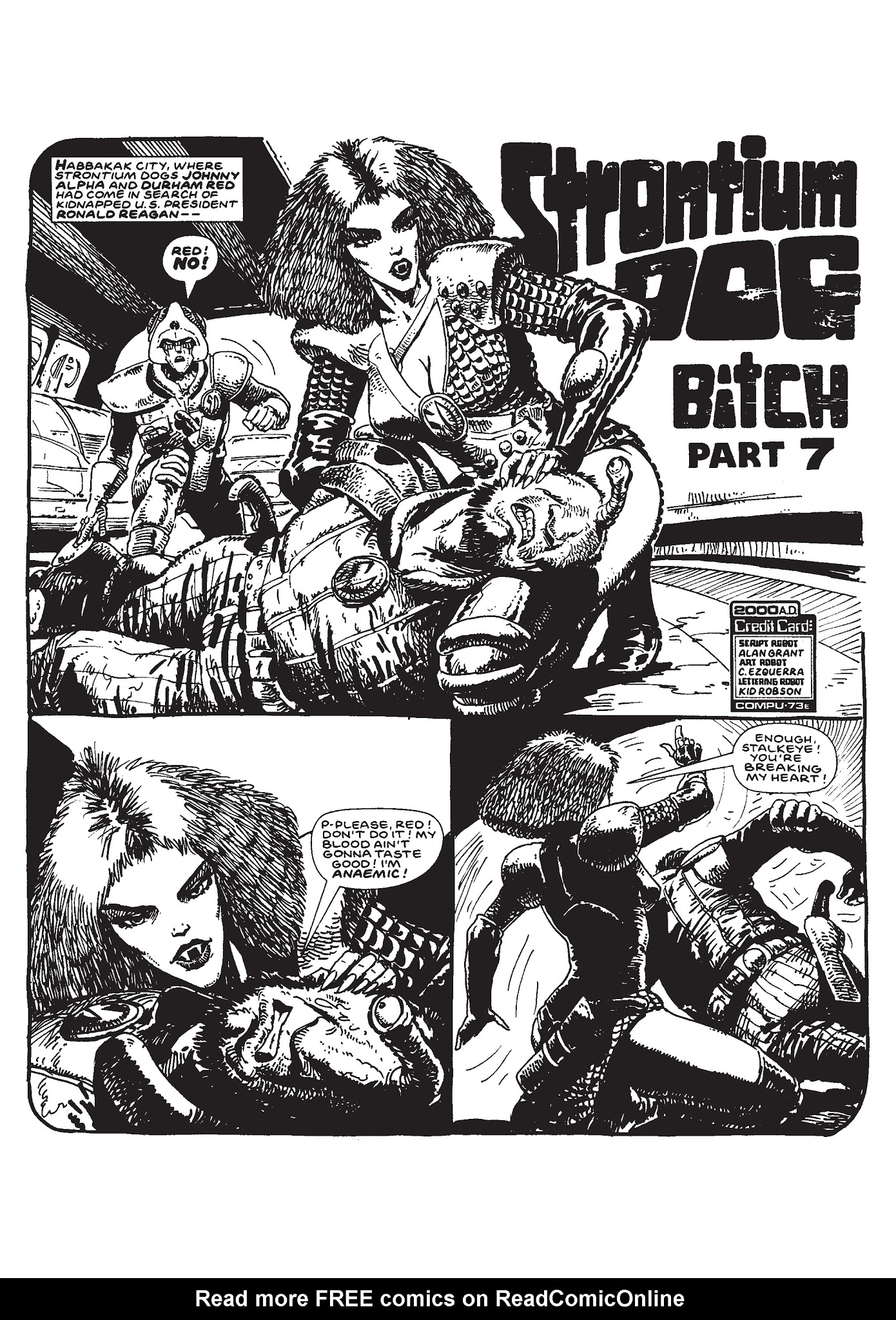 Read online Strontium Dog: Search/Destroy Agency Files comic -  Issue # TPB 4 - 37