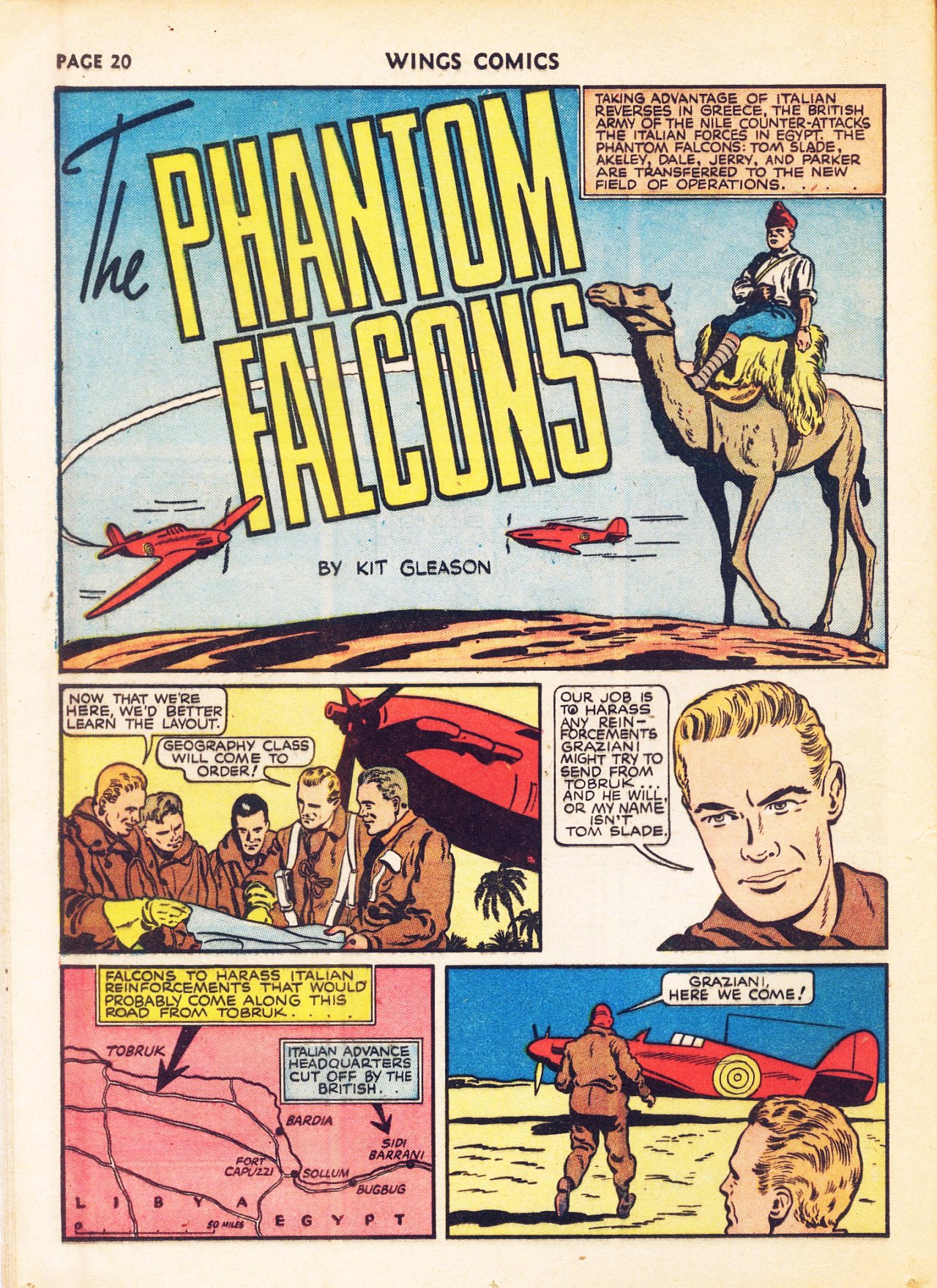 Read online Wings Comics comic -  Issue #8 - 22