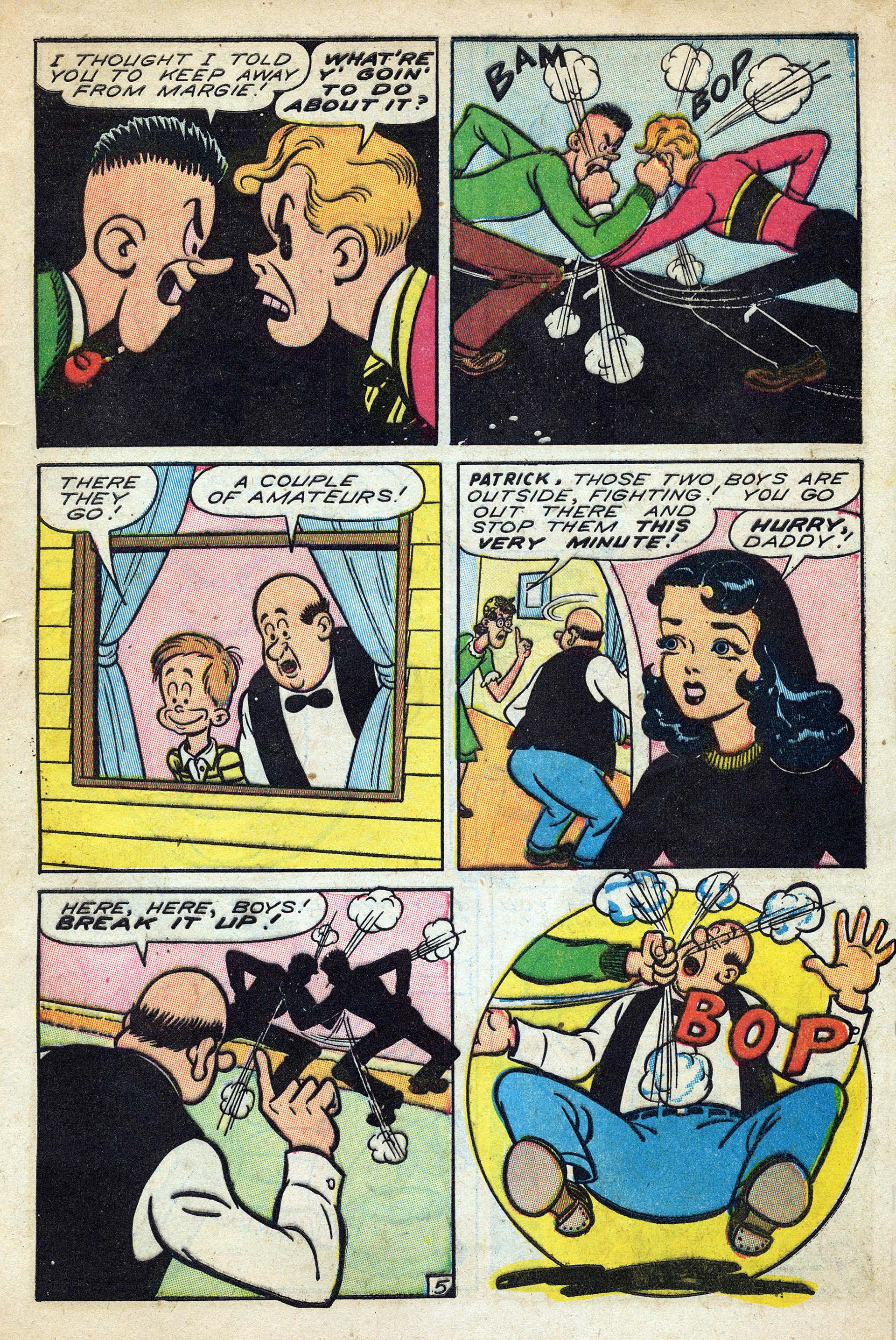 Read online Margie Comics comic -  Issue #35 - 45