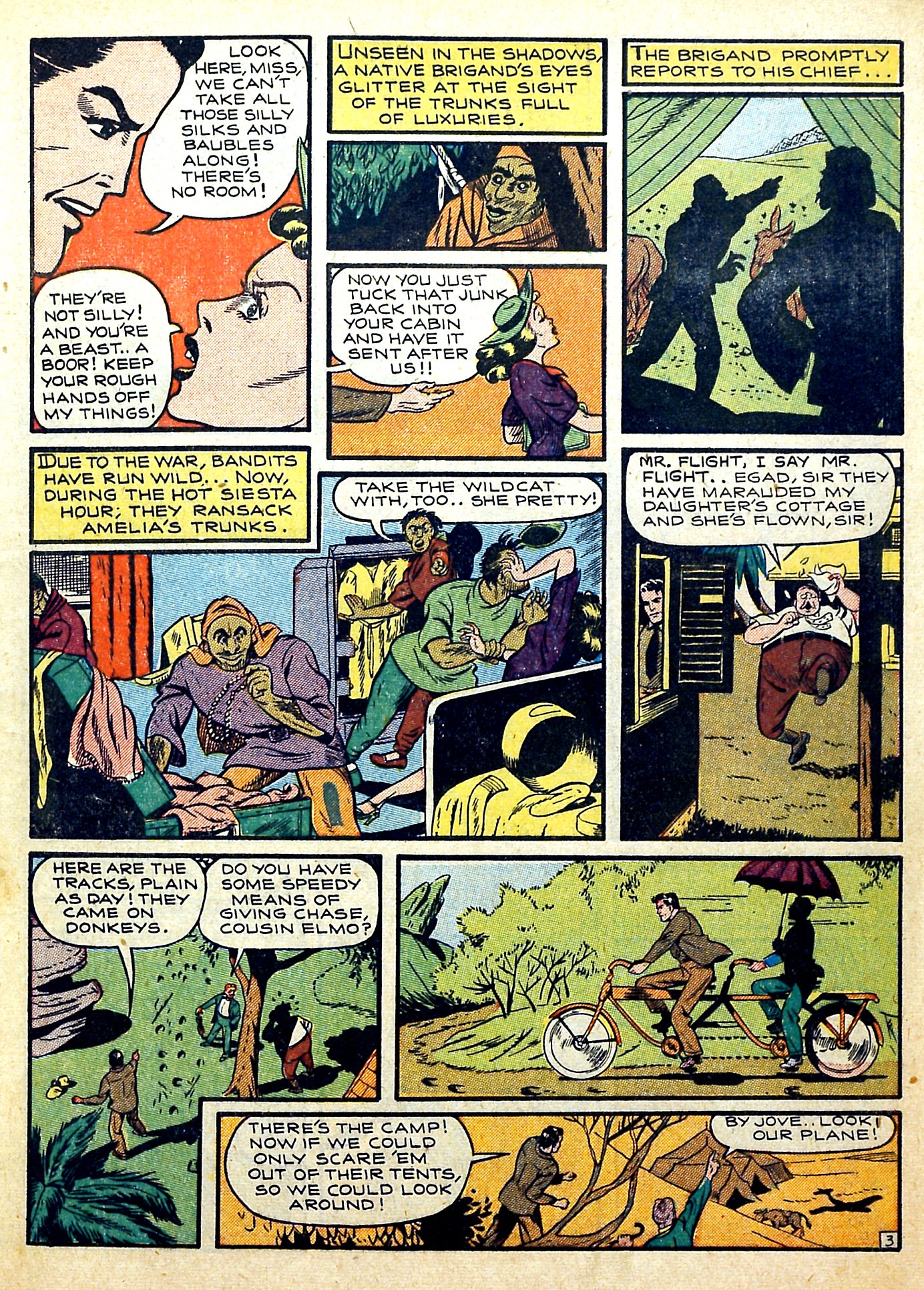 Read online Captain Flight Comics comic -  Issue #3 - 5