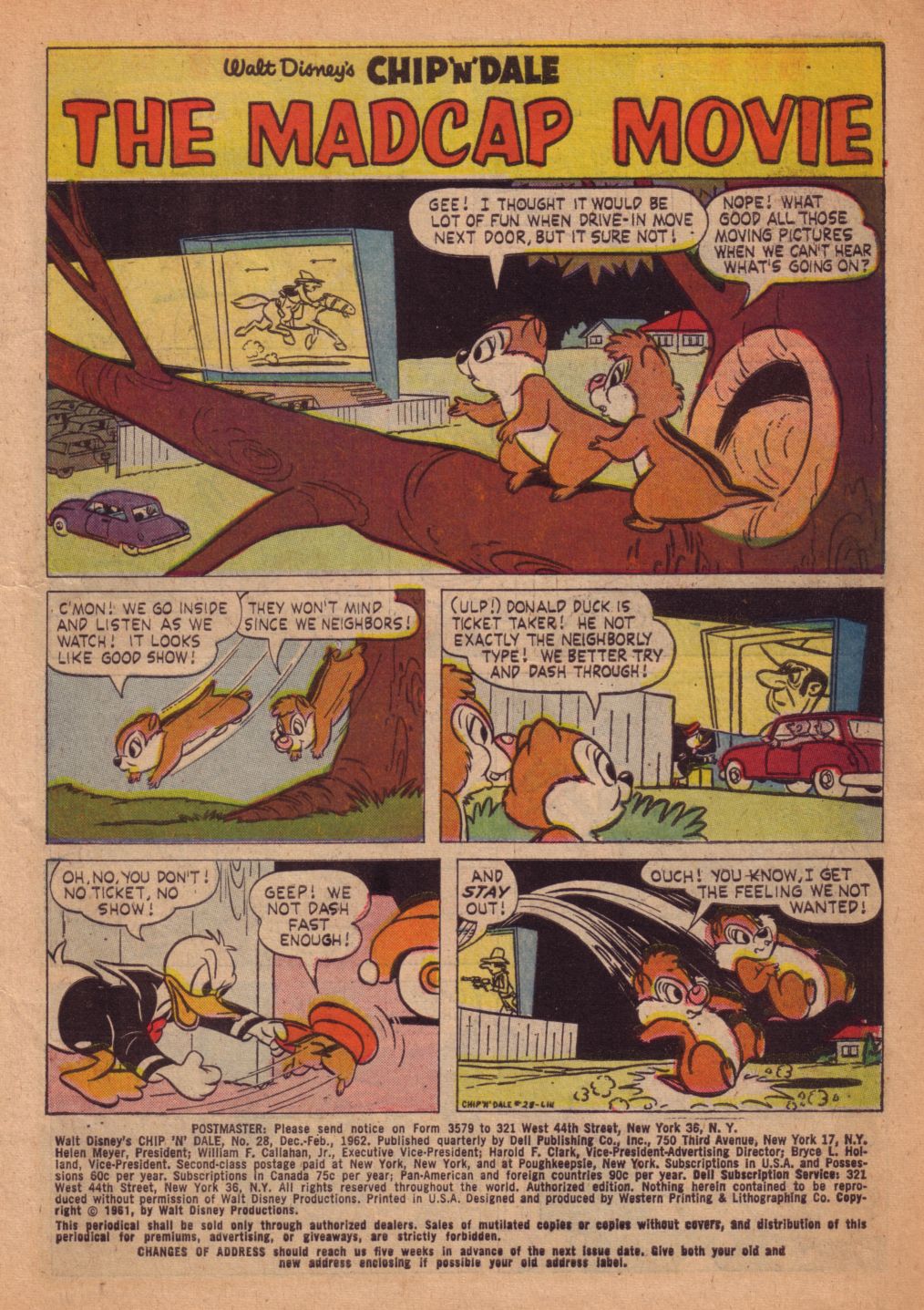Read online Walt Disney's Chip 'N' Dale comic -  Issue #28 - 3