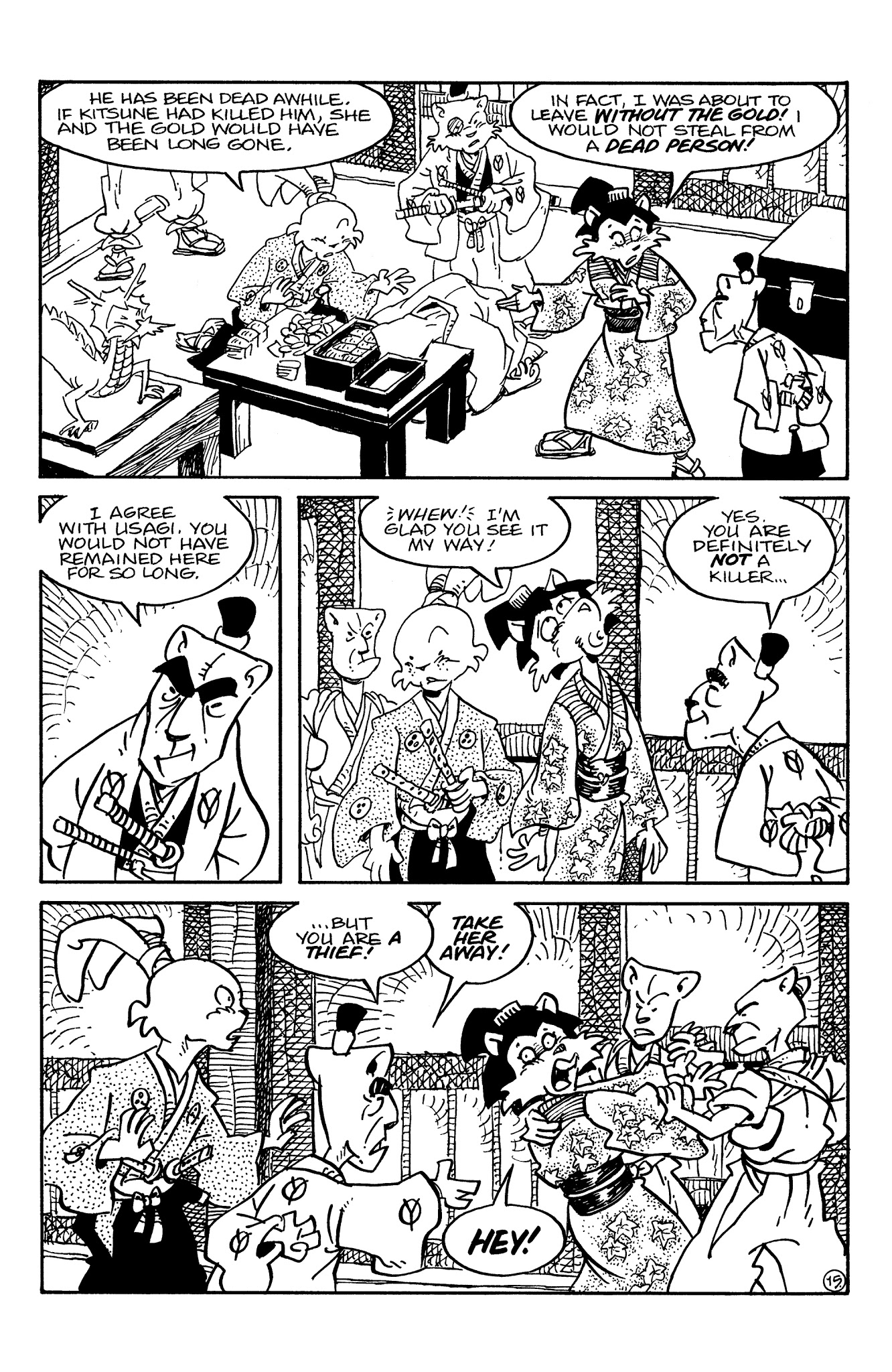 Read online Usagi Yojimbo (1996) comic -  Issue #161 - 16