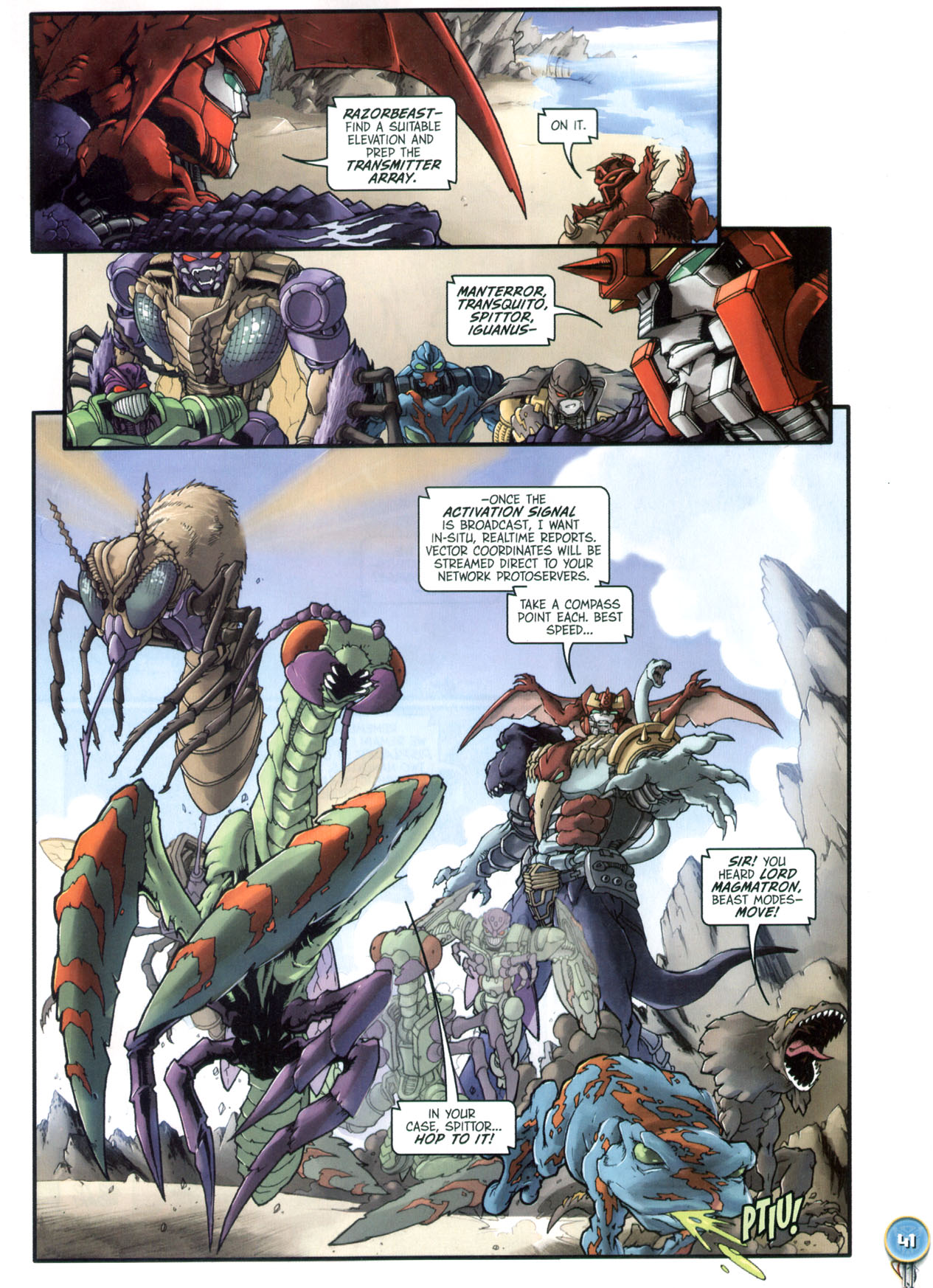 Read online Transformers: Robots in Disguise (2007) comic -  Issue #1 - 35
