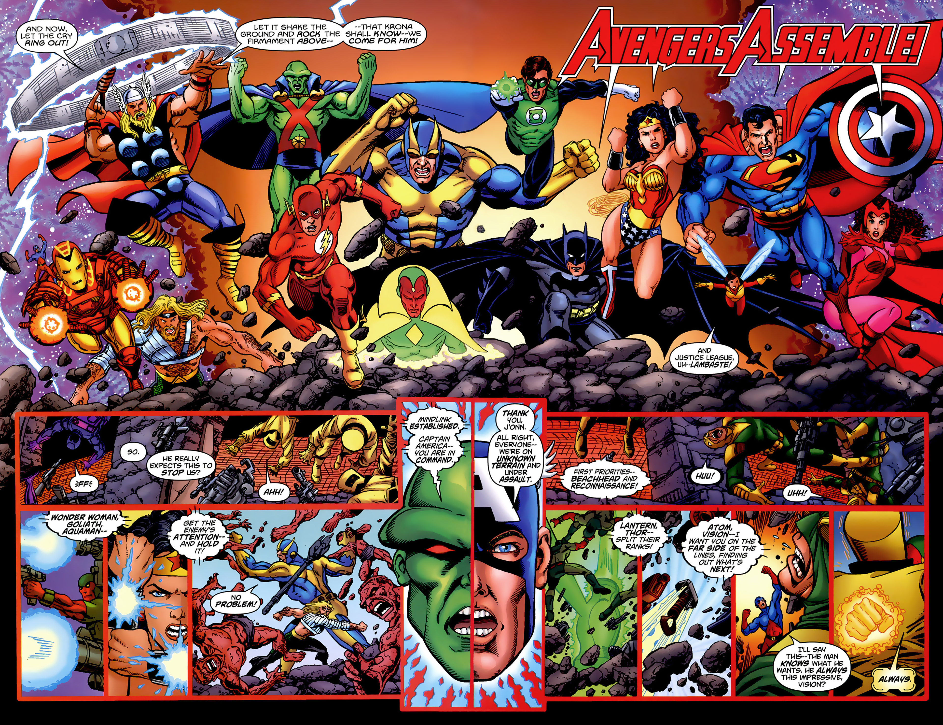 Read online JLA/Avengers comic -  Issue #4 - 16