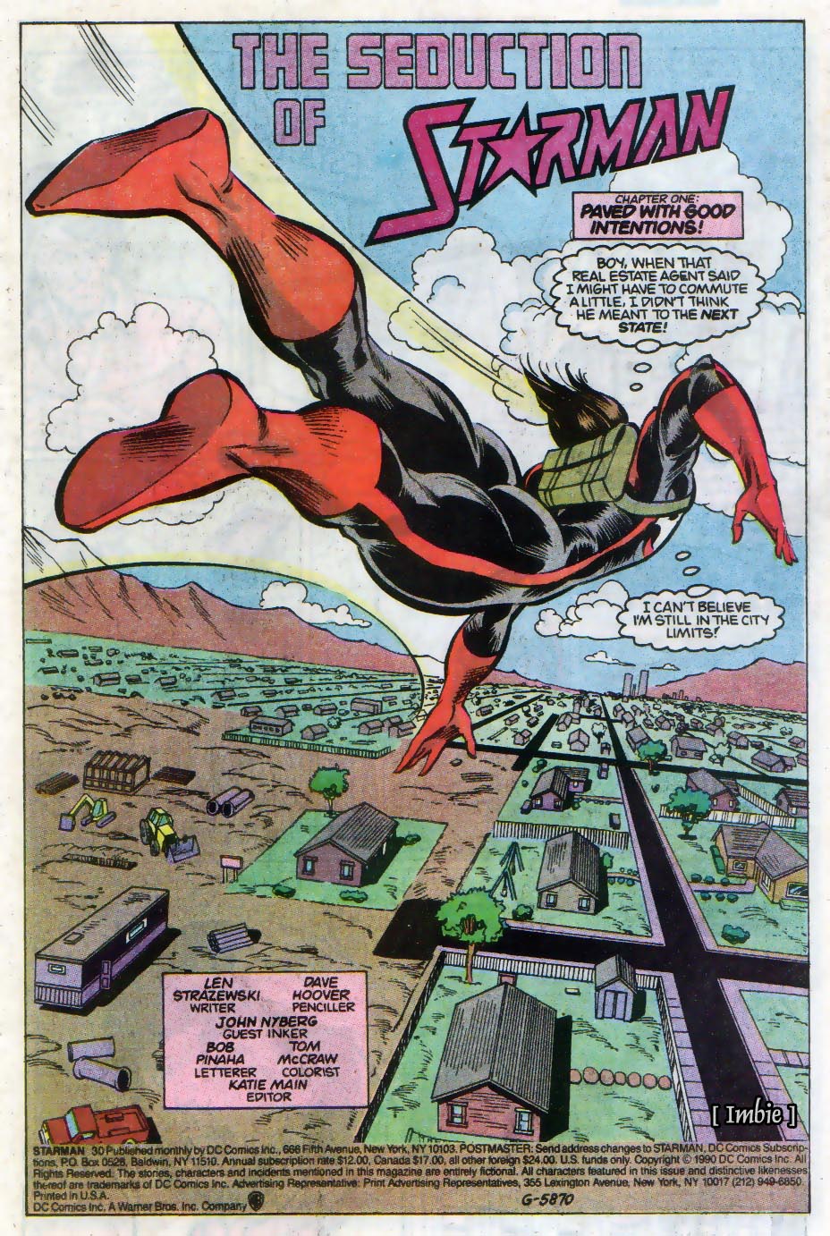 Starman (1988) Issue #30 #30 - English 2