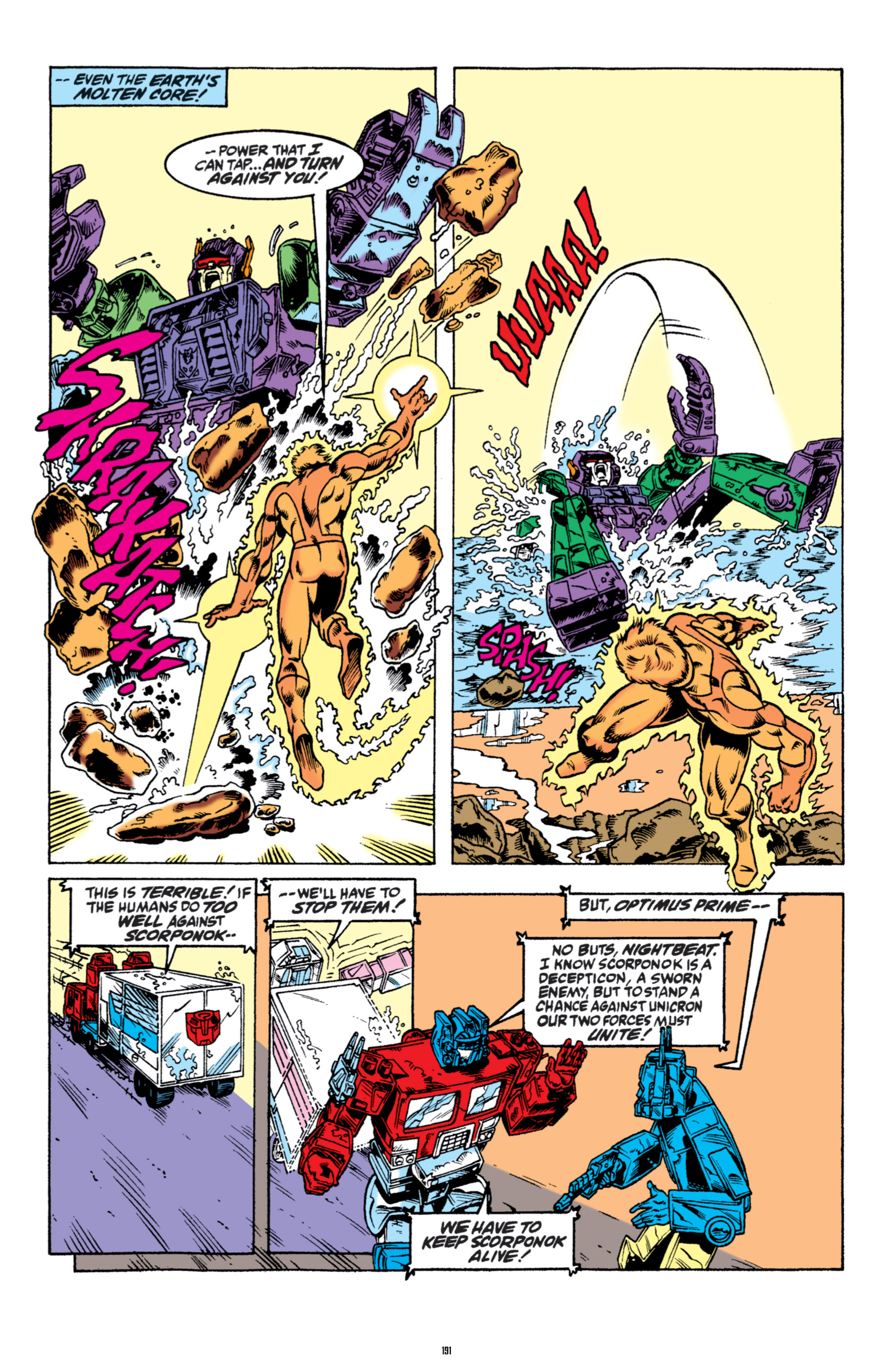Read online The Transformers Classics comic -  Issue # TPB 6 - 191