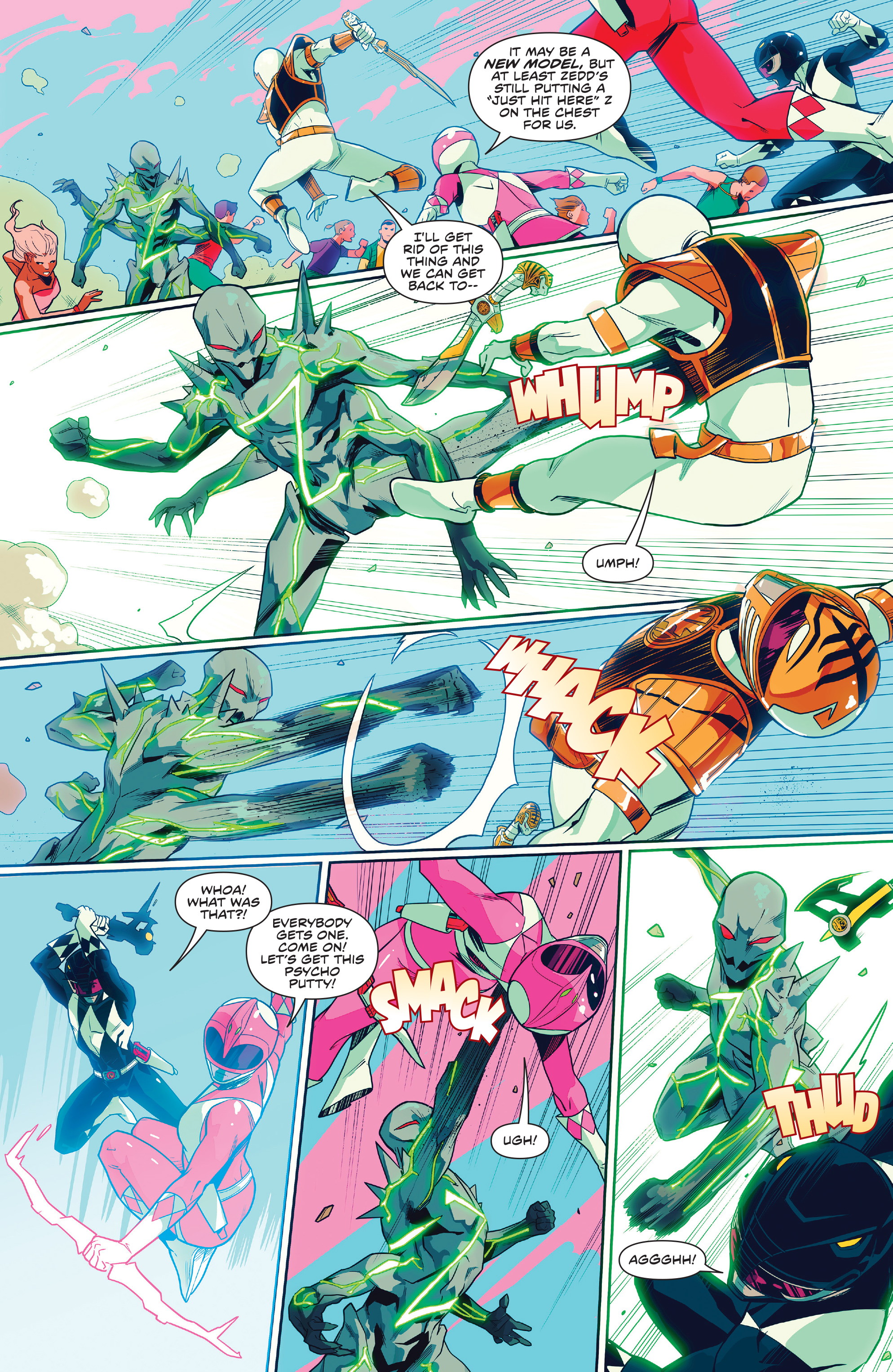 Read online Mighty Morphin comic -  Issue #2 - 17
