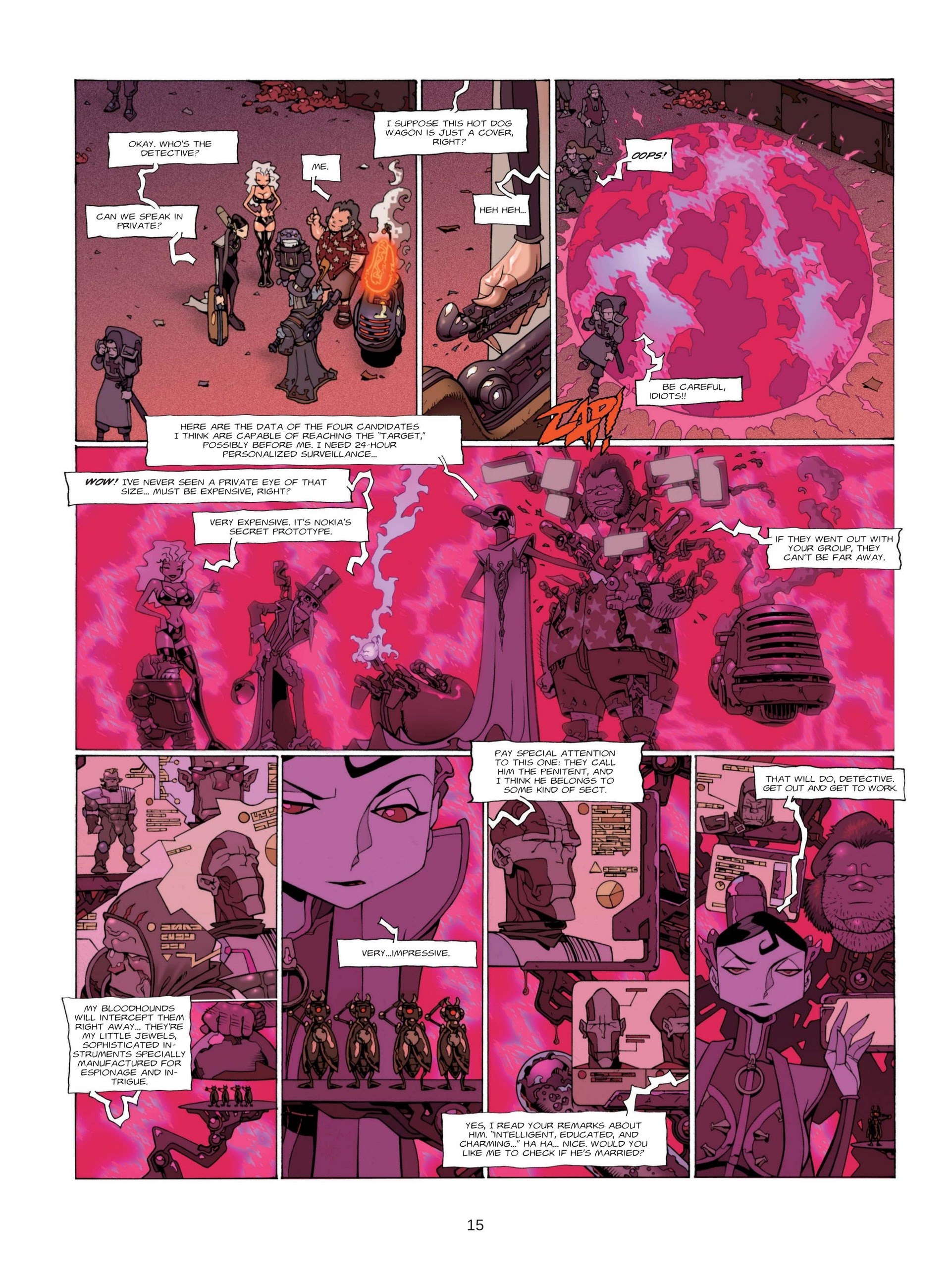 Read online Genetic Grunge comic -  Issue #1 - 17