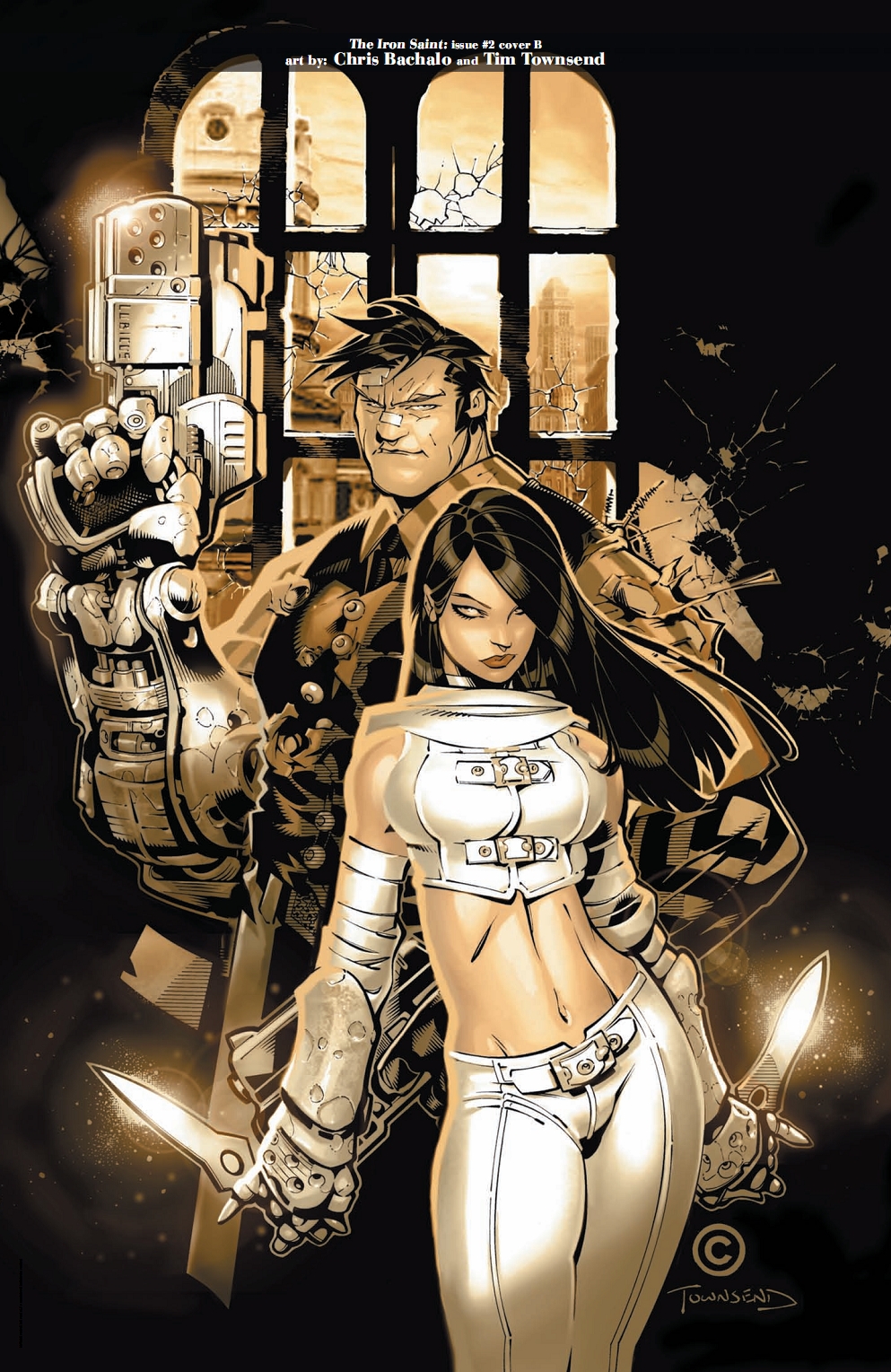 Read online Iron Saint comic -  Issue # TPB - 147