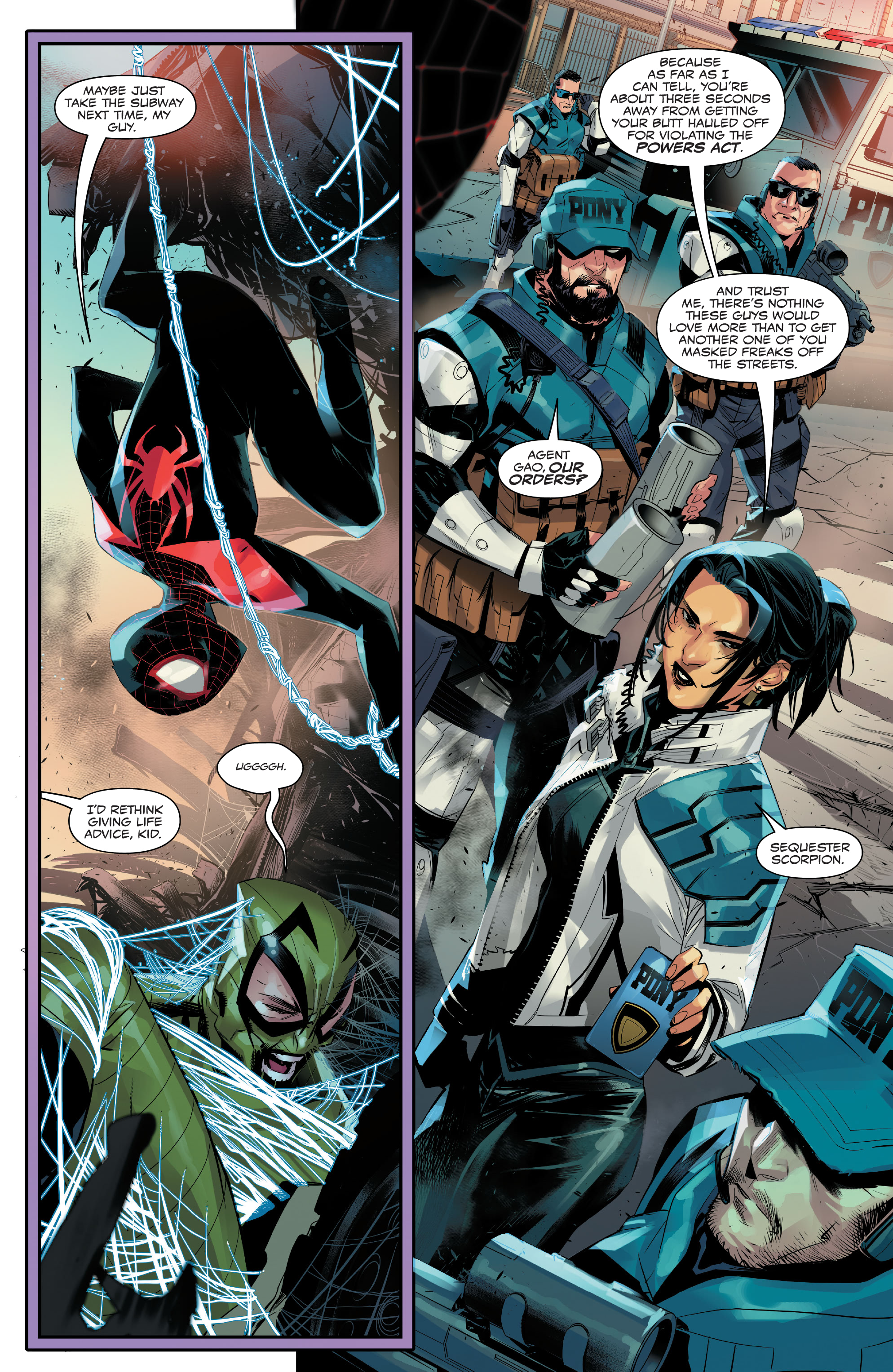 Read online Miles Morales: Spider-Man (2022) comic -  Issue #1 - 12