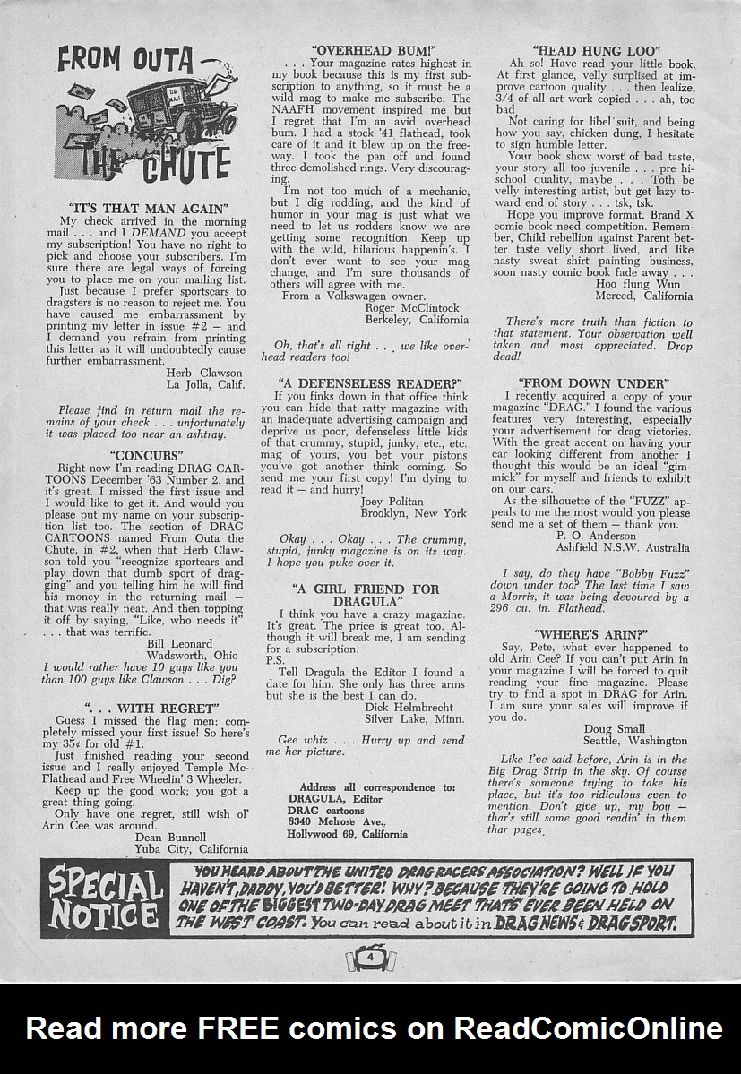 Read online Drag Cartoons comic -  Issue #3 - 4