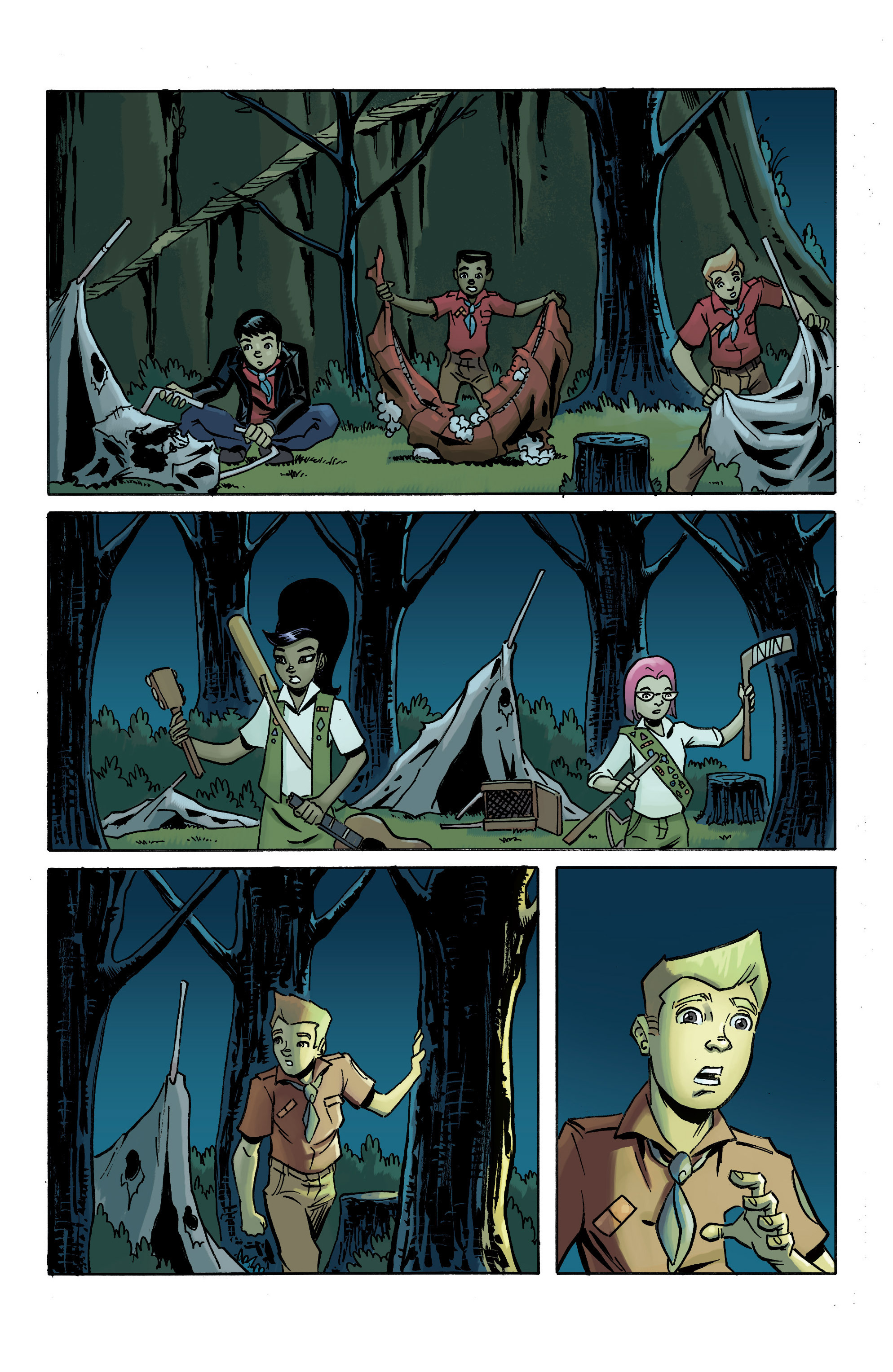 Read online Ghoul Scouts: Night of the Unliving Undead comic -  Issue #2 - 3