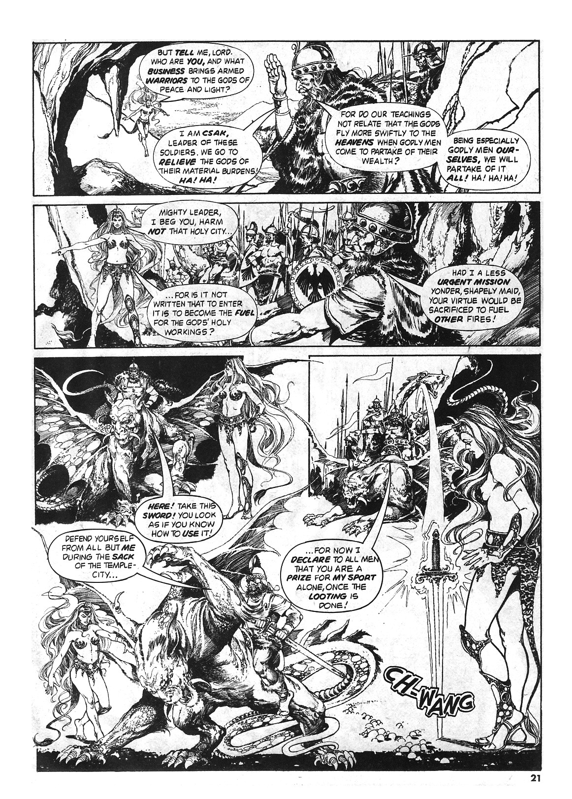 Read online Vampirella (1969) comic -  Issue #67 - 21