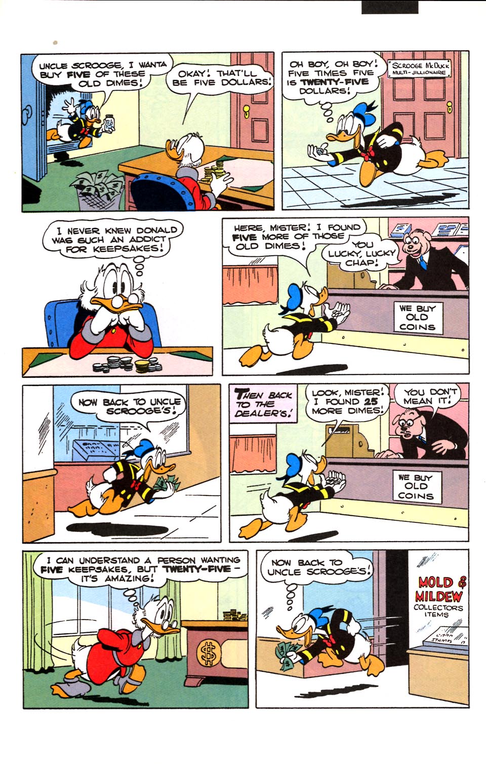Read online Uncle Scrooge (1953) comic -  Issue #282 - 6