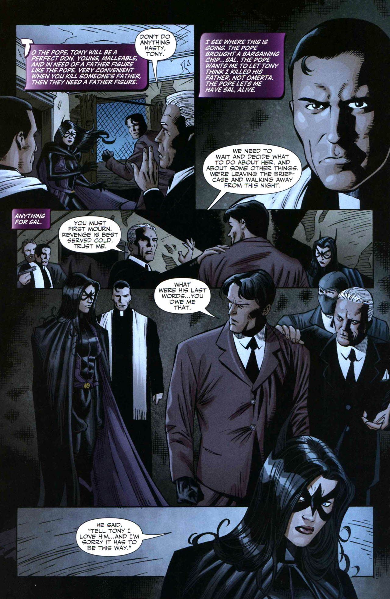 Read online Huntress: Year One comic -  Issue #6 - 14