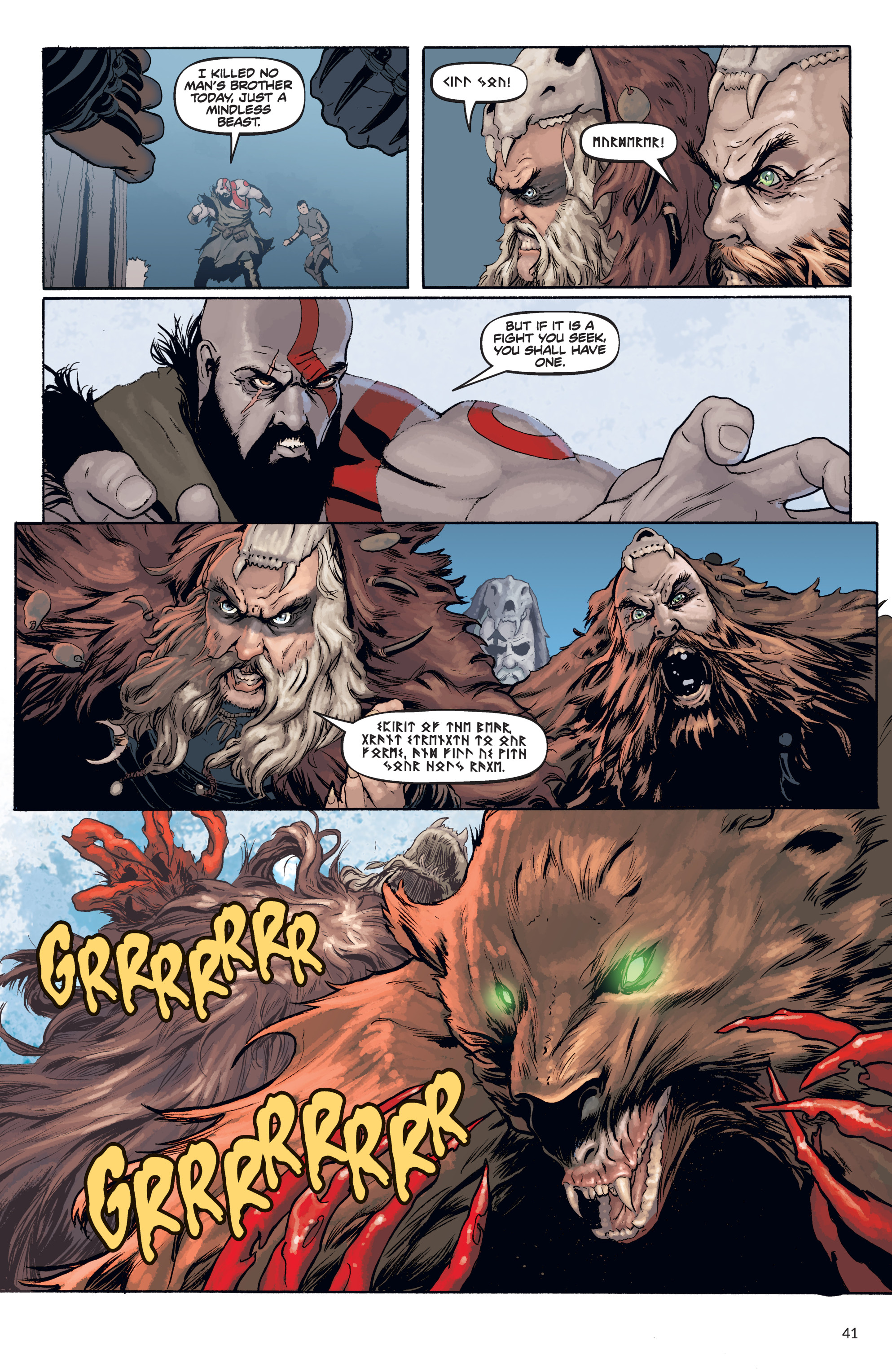 Read online God of War (2018) comic -  Issue # _TPB - 40