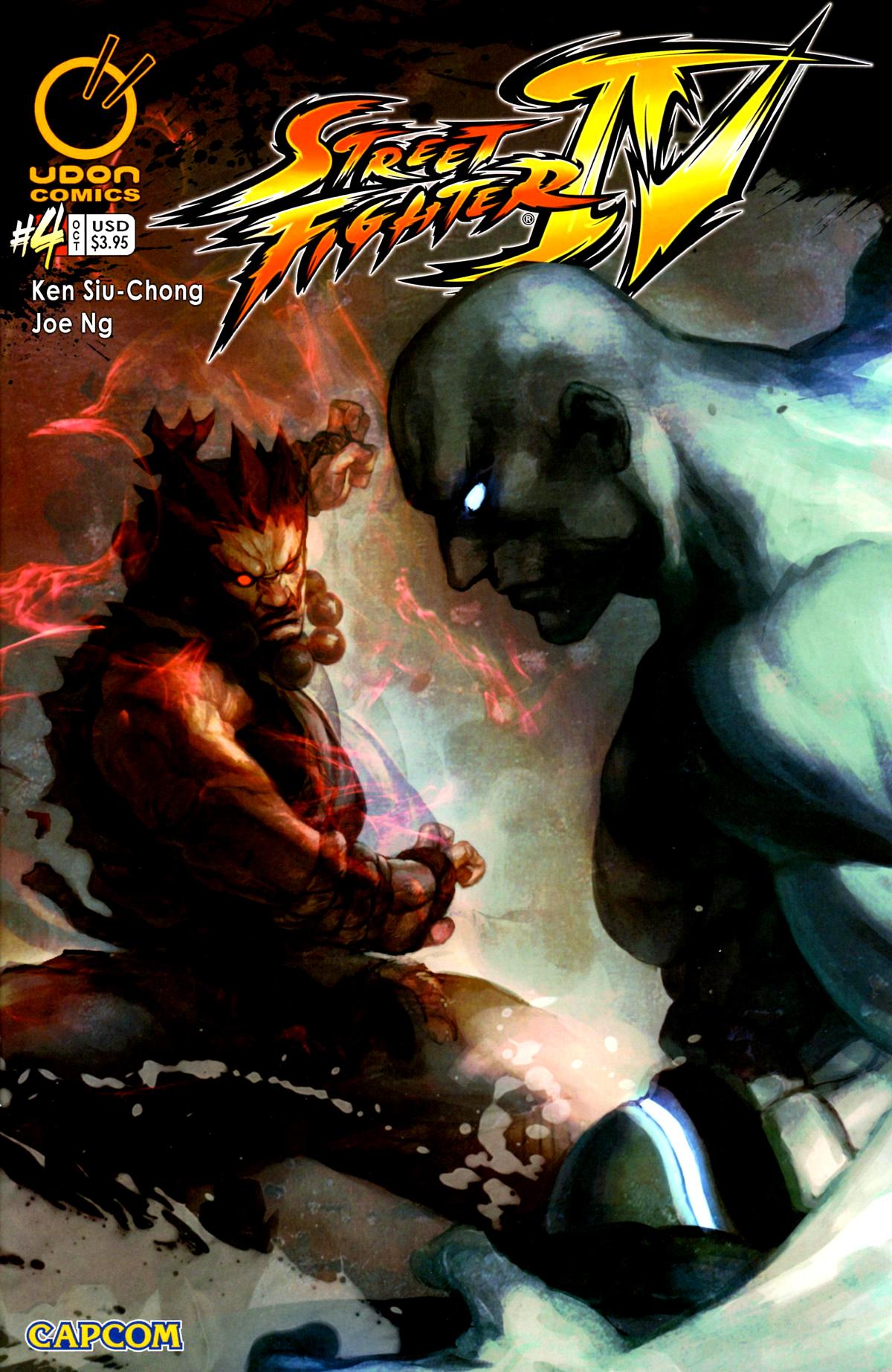 Read online Street Fighter IV comic -  Issue #4 - 1
