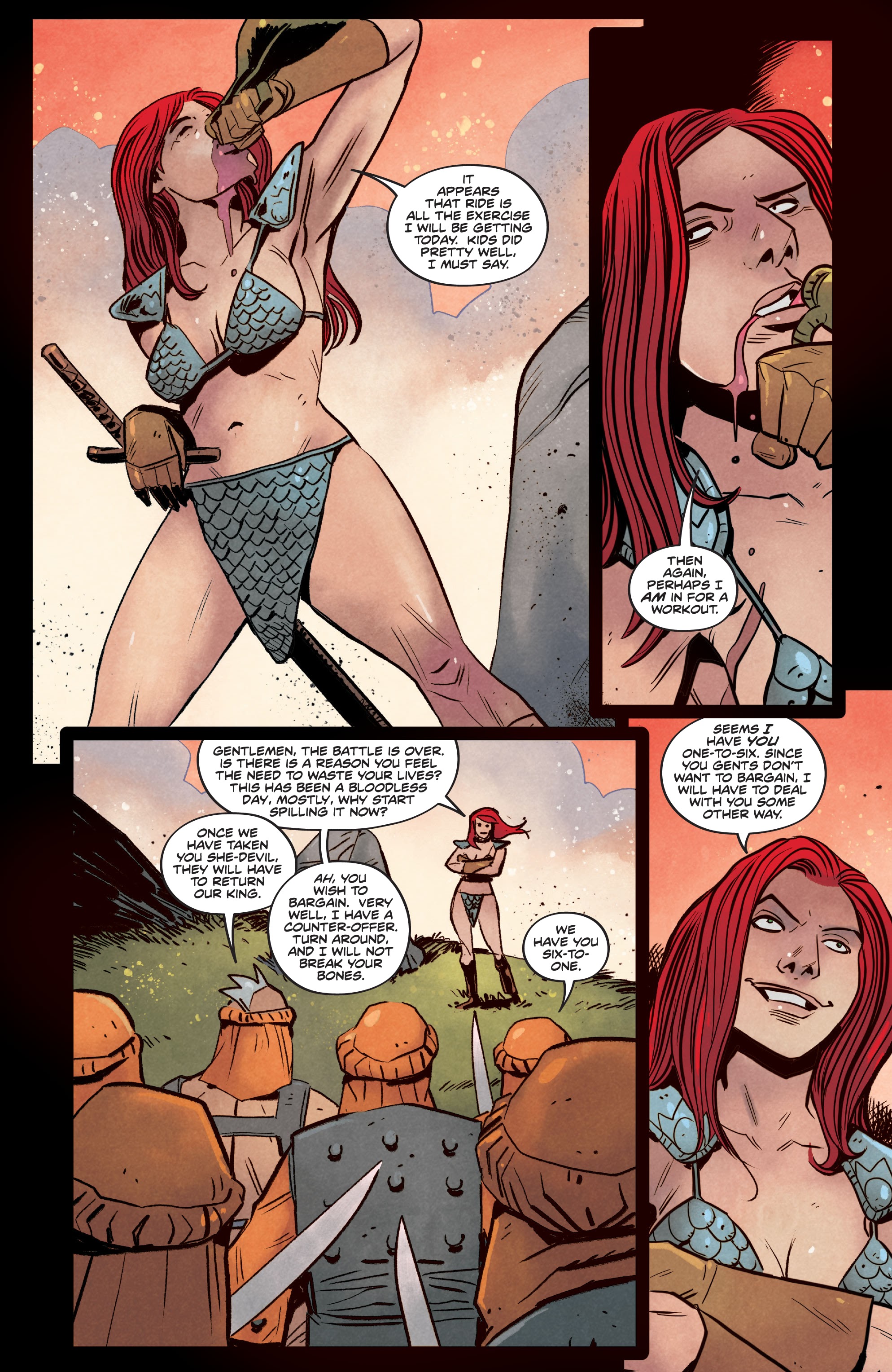 Read online Red Sonja (2019) comic -  Issue #28 - 17