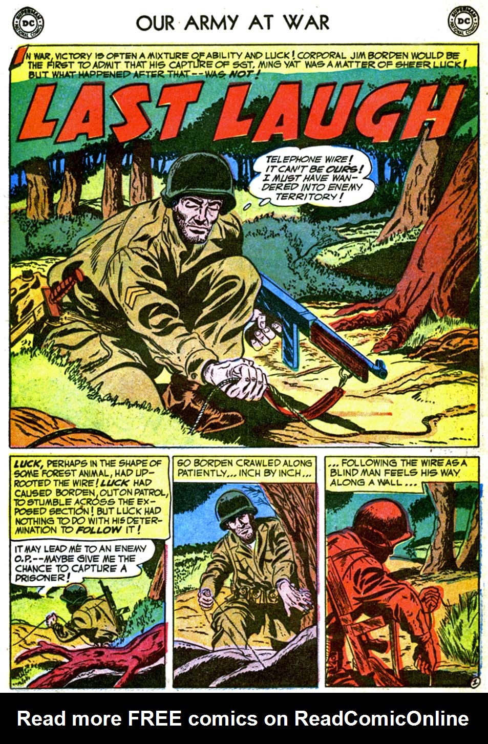 Read online Our Army at War (1952) comic -  Issue #6 - 19