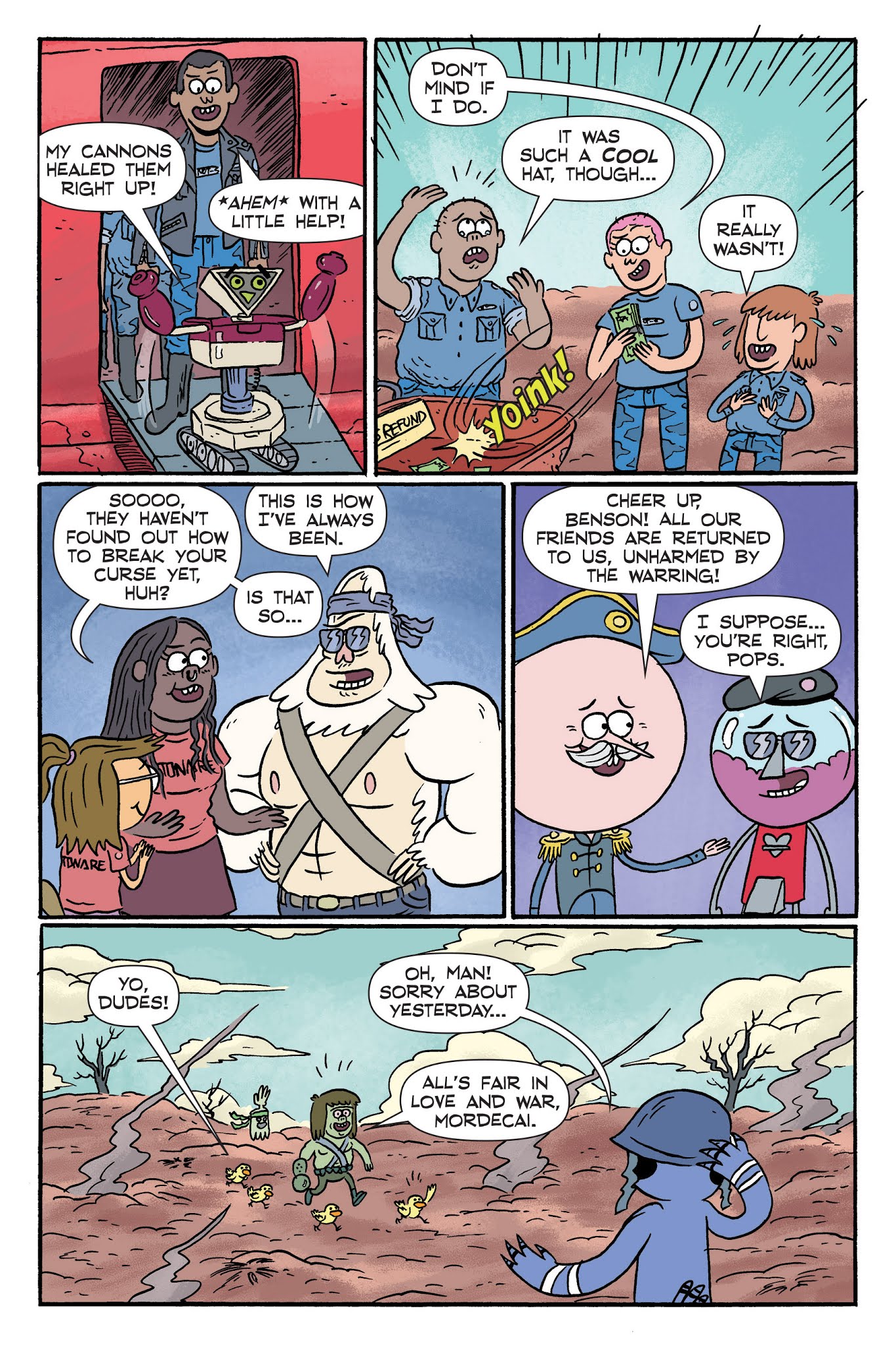 Read online Regular Show: A Clash of Consoles comic -  Issue # TPB (Part 2) - 52