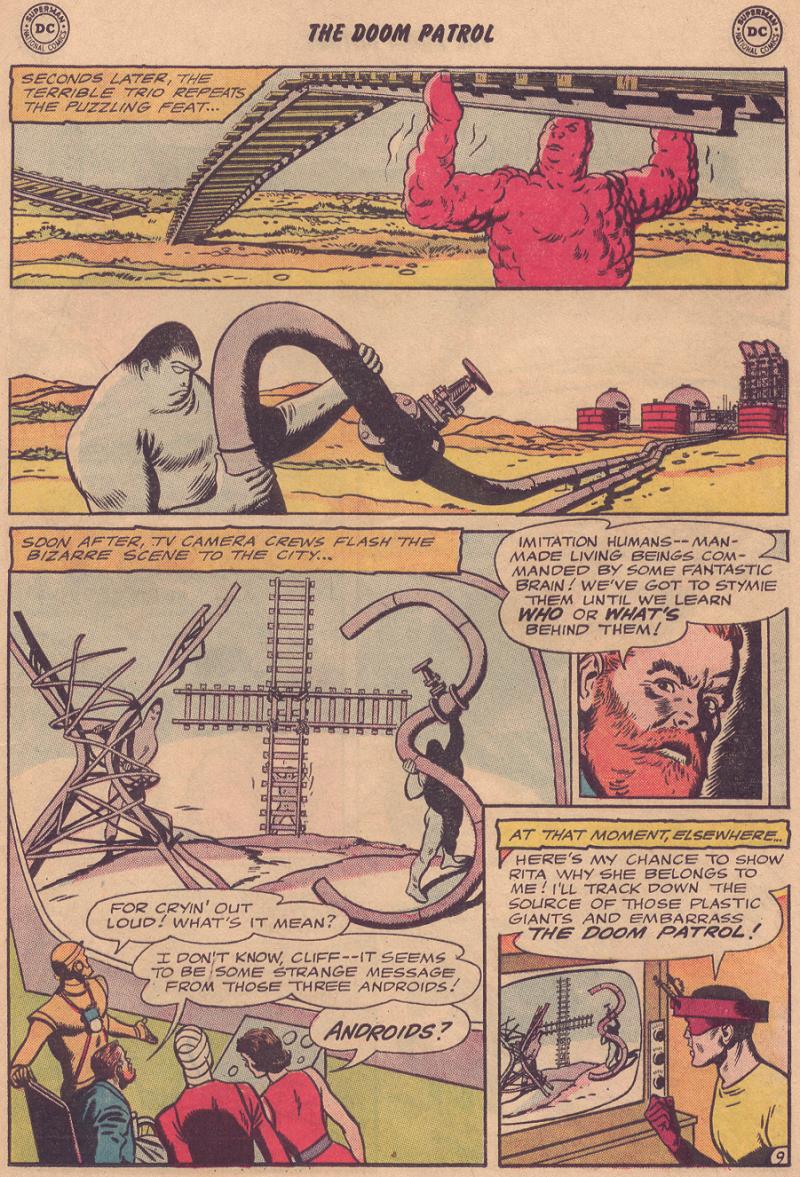 Read online Doom Patrol (1964) comic -  Issue #91 - 11