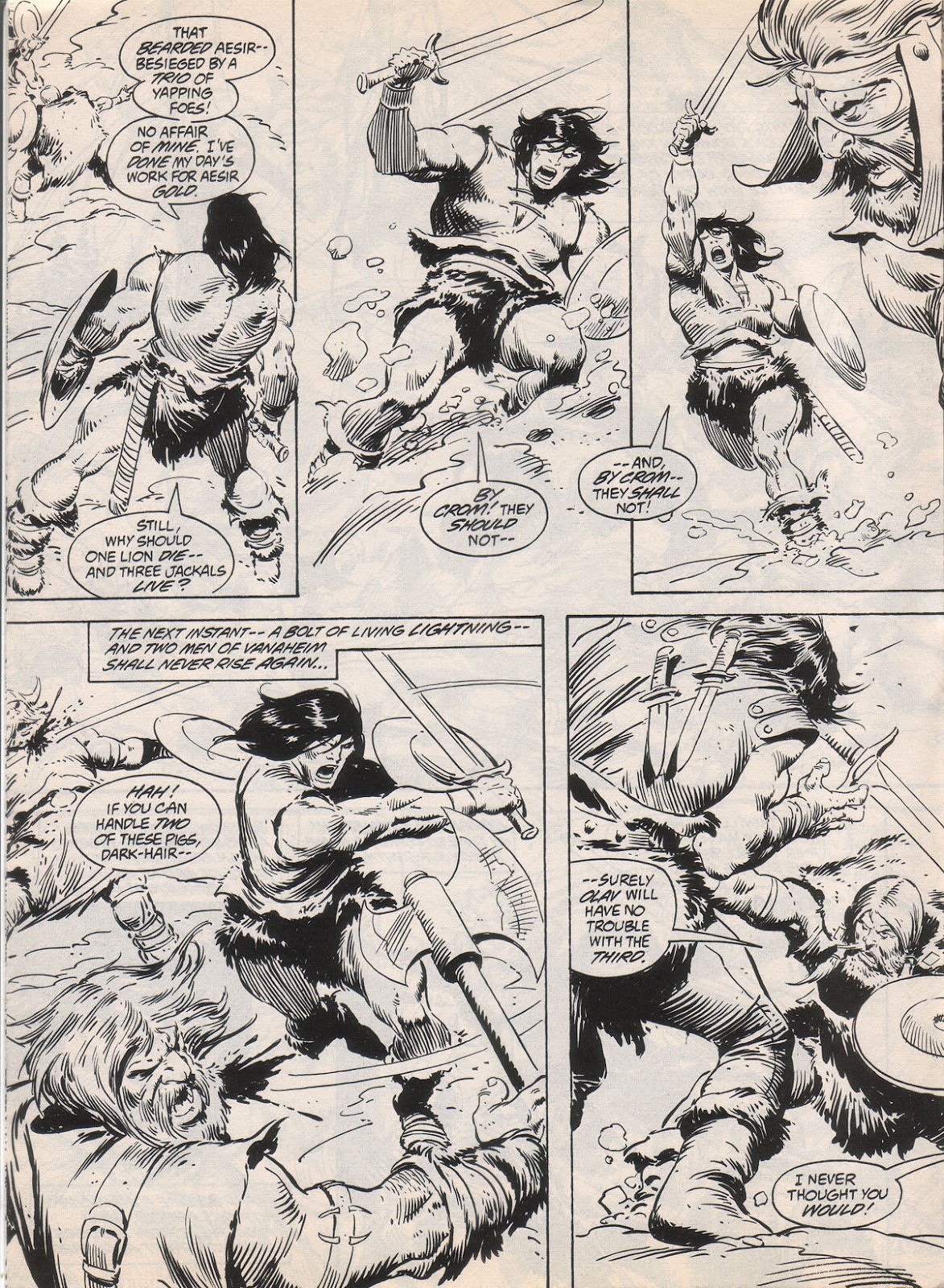 The Savage Sword Of Conan issue 222 - Page 5
