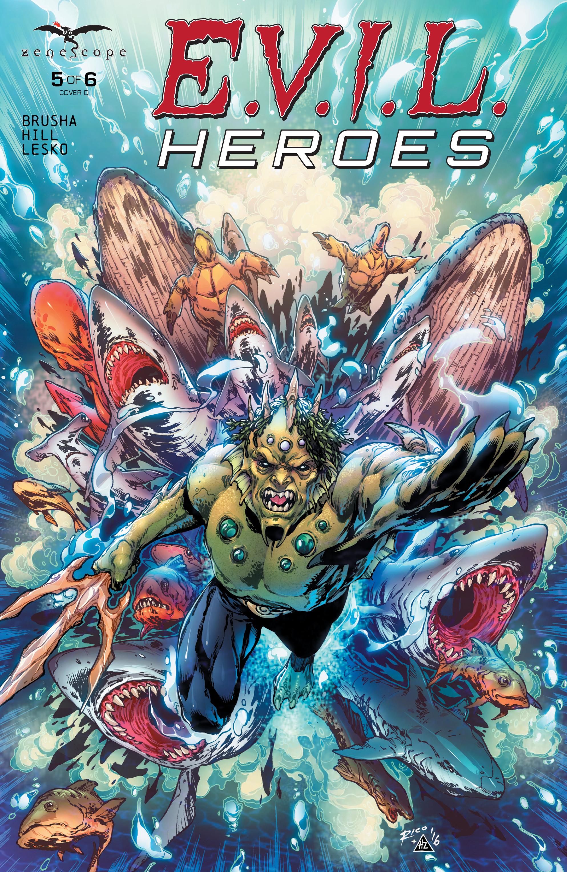 Read online E.V.I.L. Heroes comic -  Issue #5 - 1