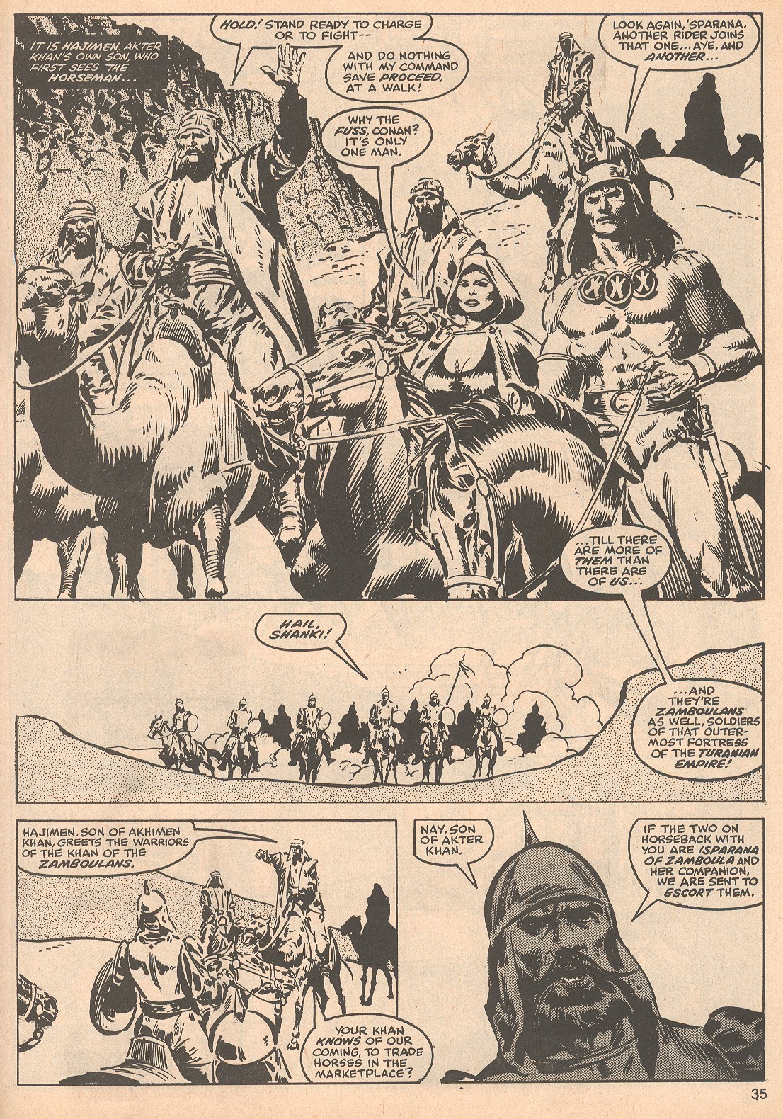 Read online The Savage Sword Of Conan comic -  Issue #57 - 35