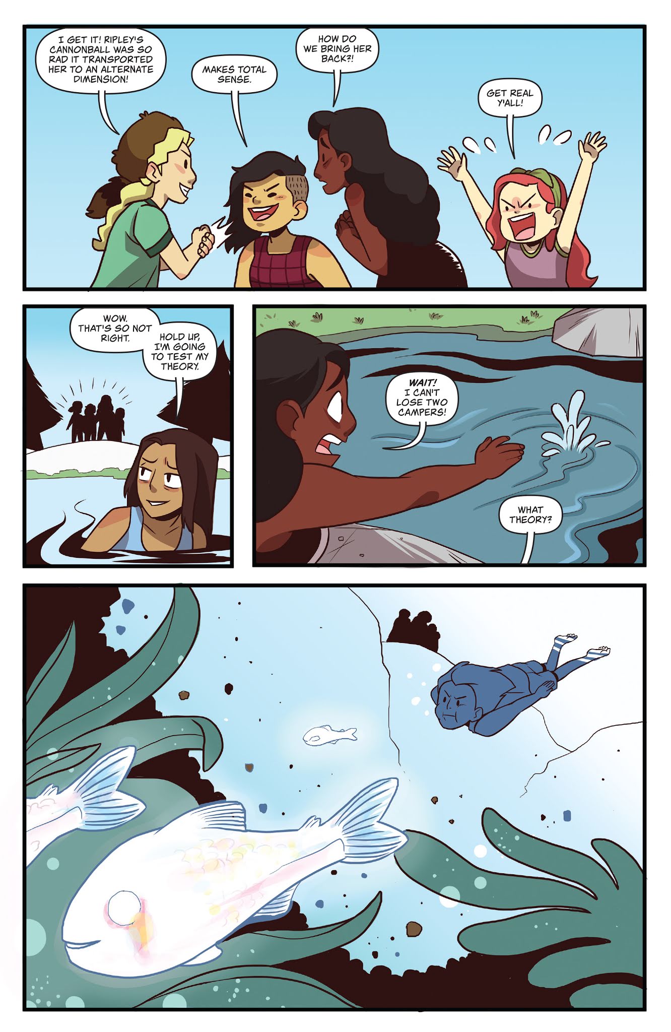 Read online Lumberjanes: A Midsummer Night's Scheme Special comic -  Issue # Full - 38
