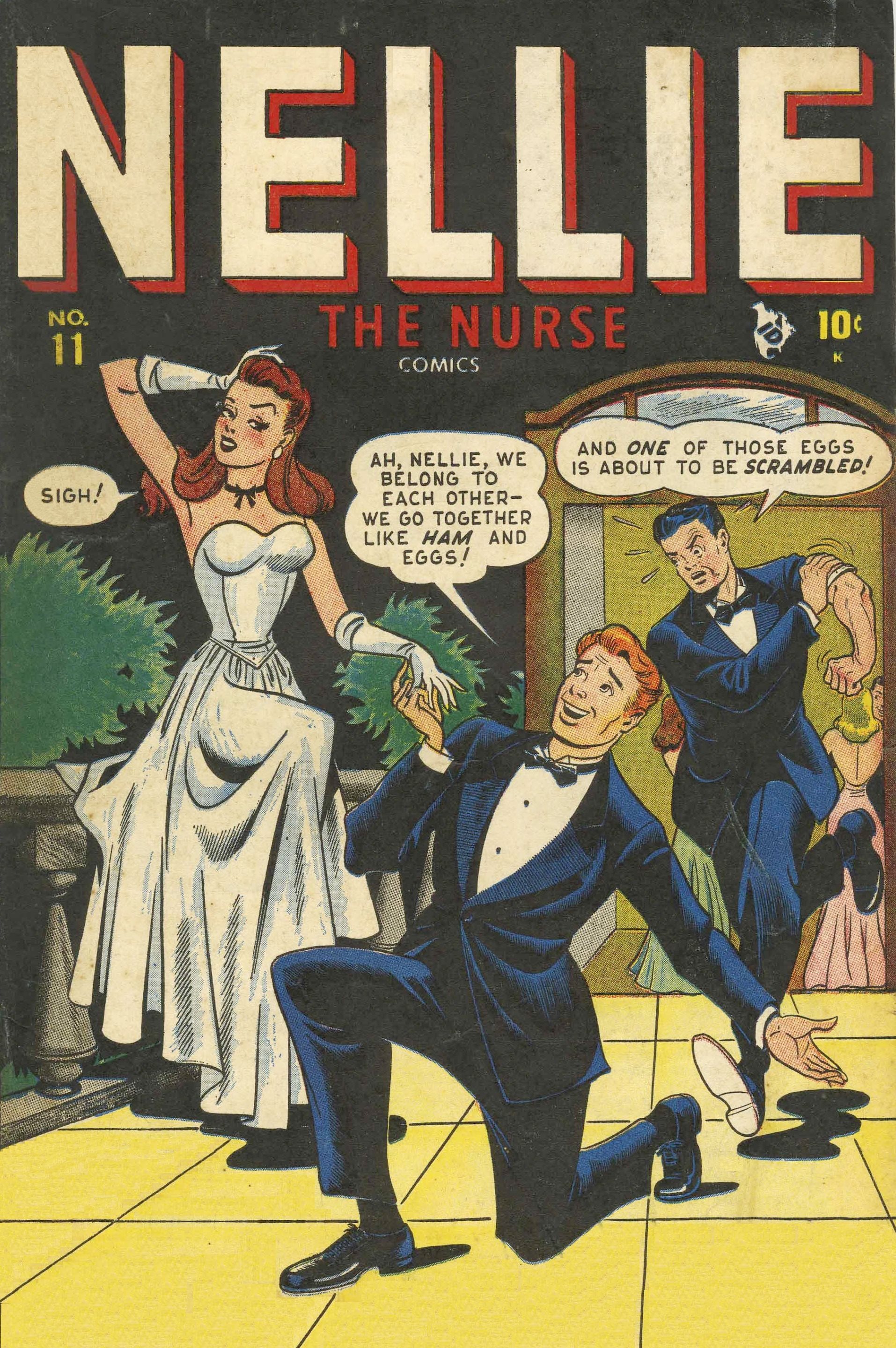 Read online Nellie The Nurse (1945) comic -  Issue #11 - 1