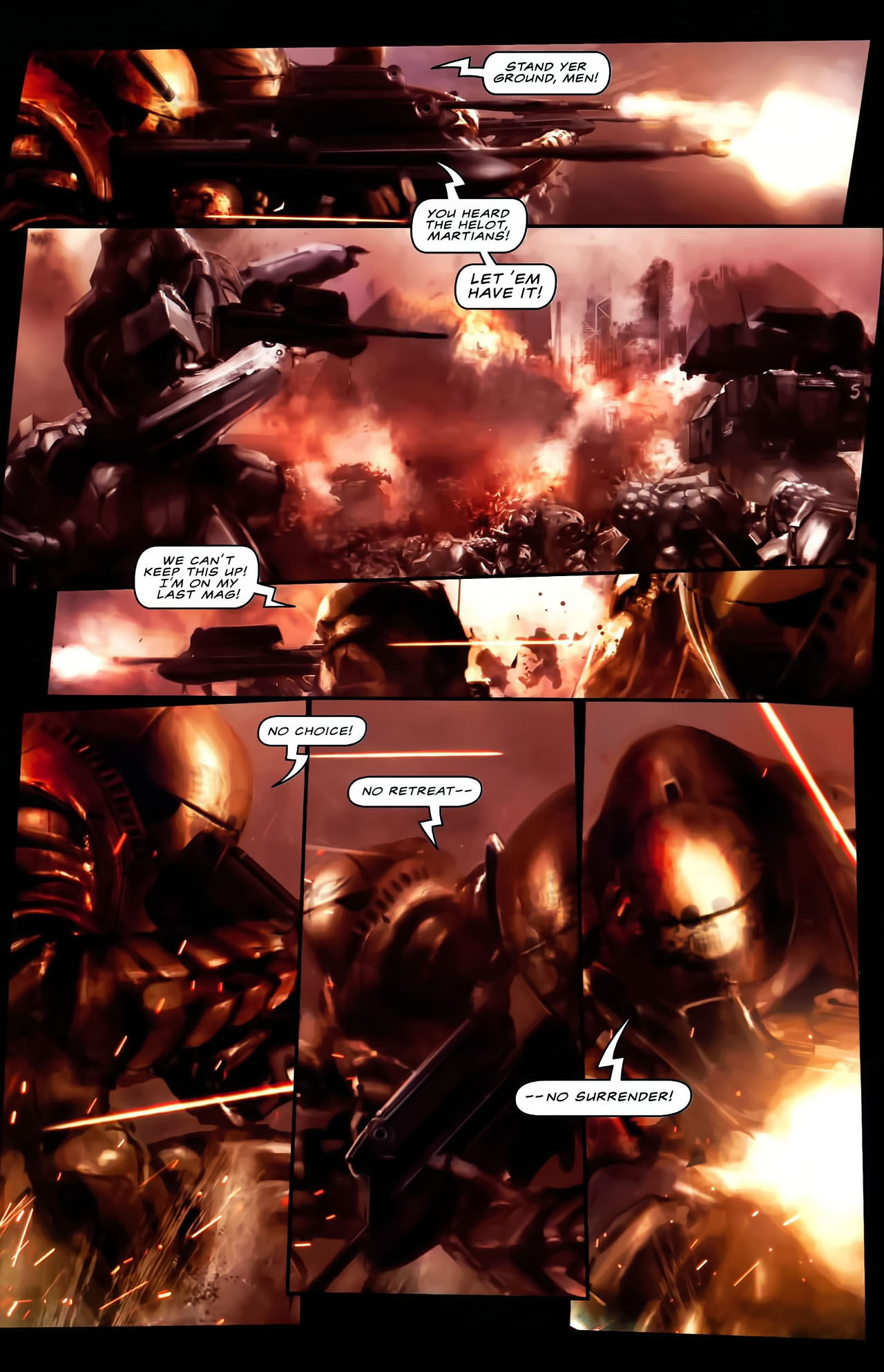 Read online Shrapnel: Aristeia Rising comic -  Issue #5 - 30