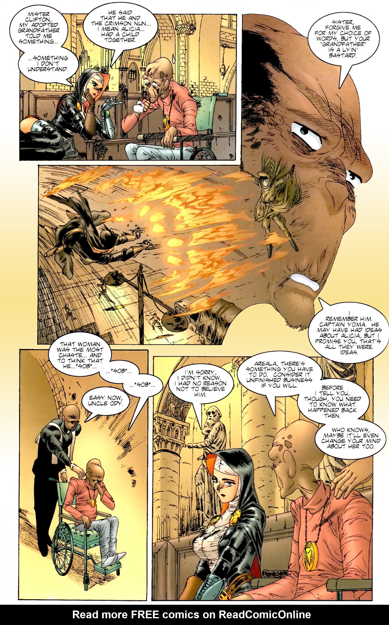 Read online Warrior Nun Areala (1999) comic -  Issue #5 - 6