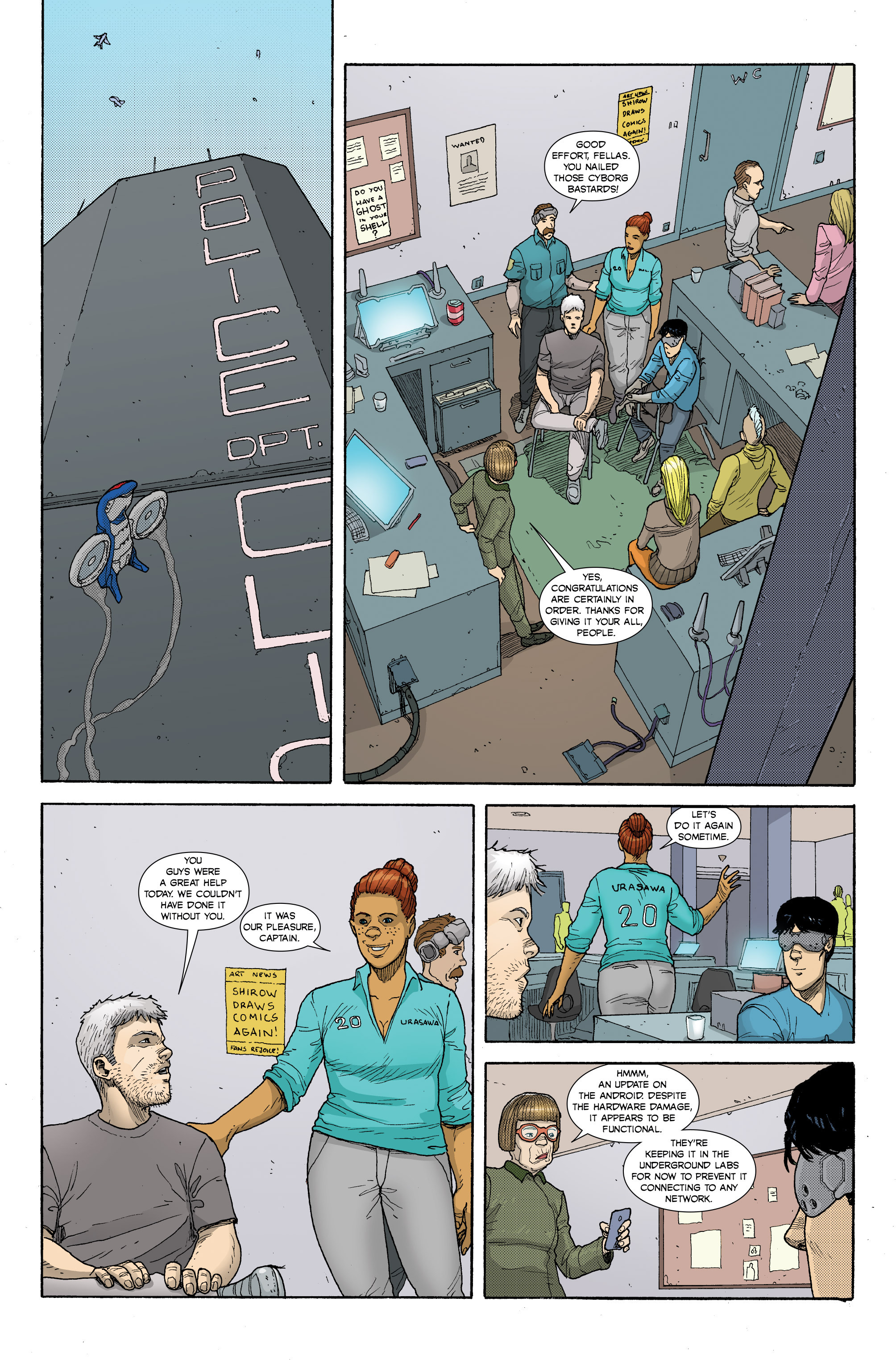 Read online Man Plus comic -  Issue #4 - 12
