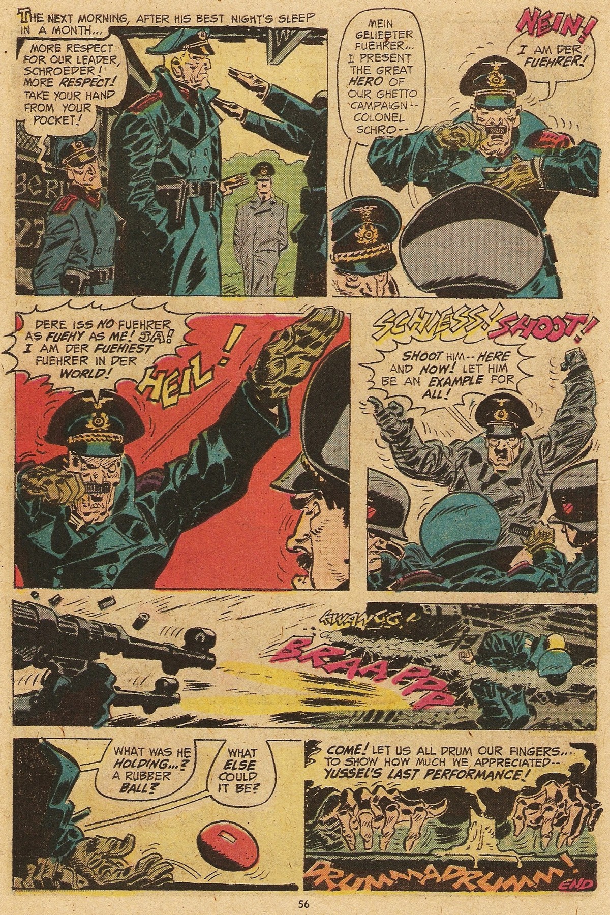 Read online Weird War Tales (1971) comic -  Issue #36 - 56