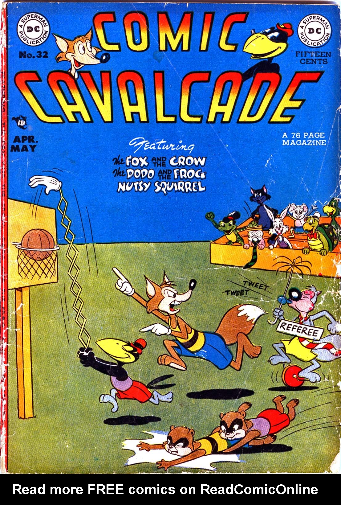 Read online Comic Cavalcade comic -  Issue #32 - 1