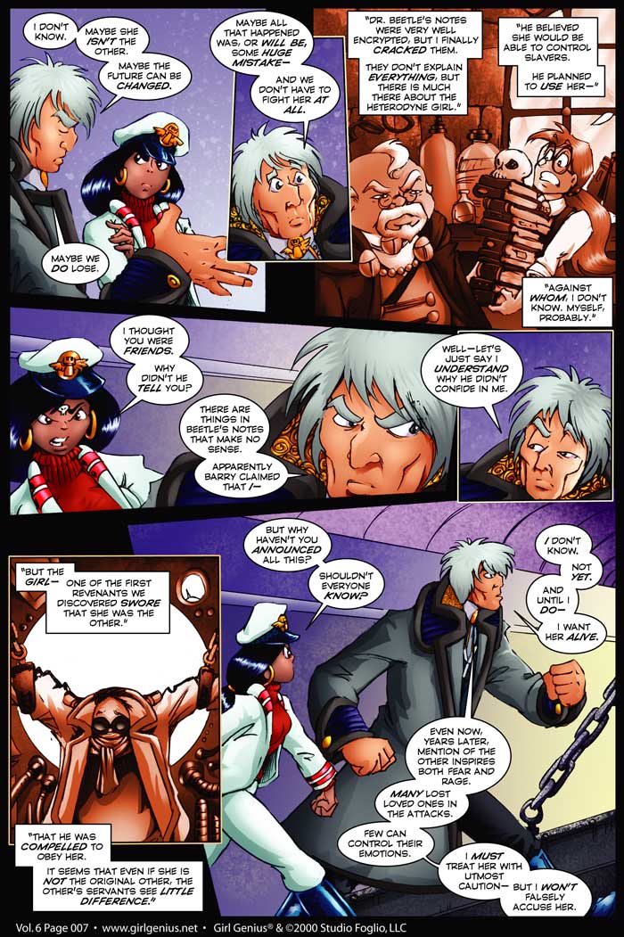 Read online Girl Genius (2002) comic -  Issue #6 - 7