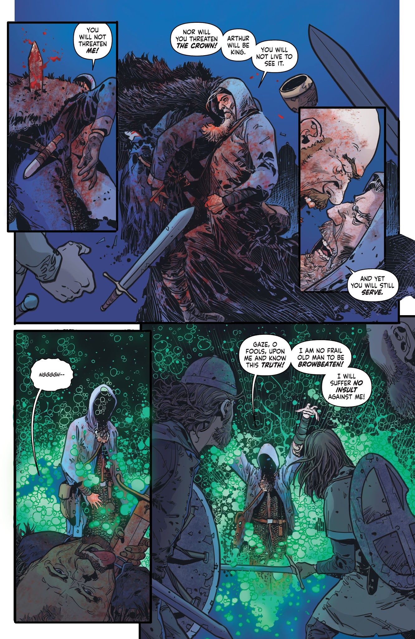 Read online Unholy Grail comic -  Issue #2 - 7