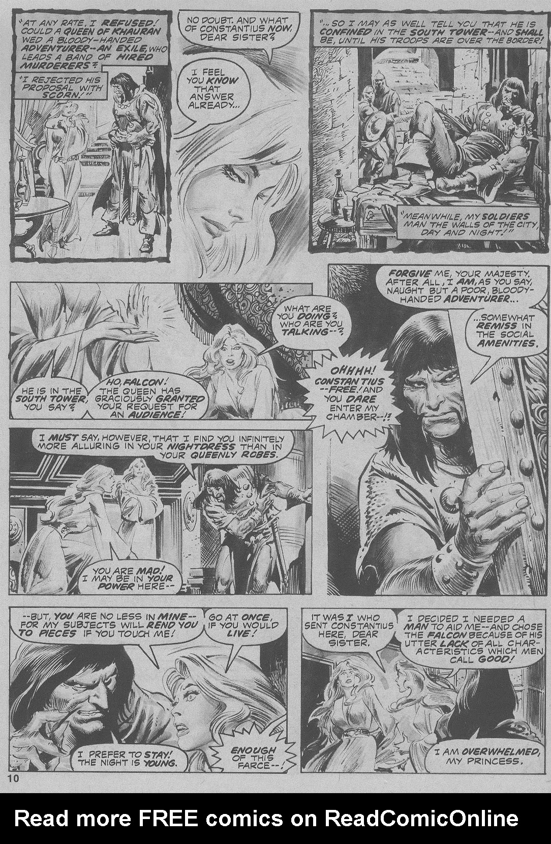Read online The Savage Sword Of Conan comic -  Issue #5 - 10