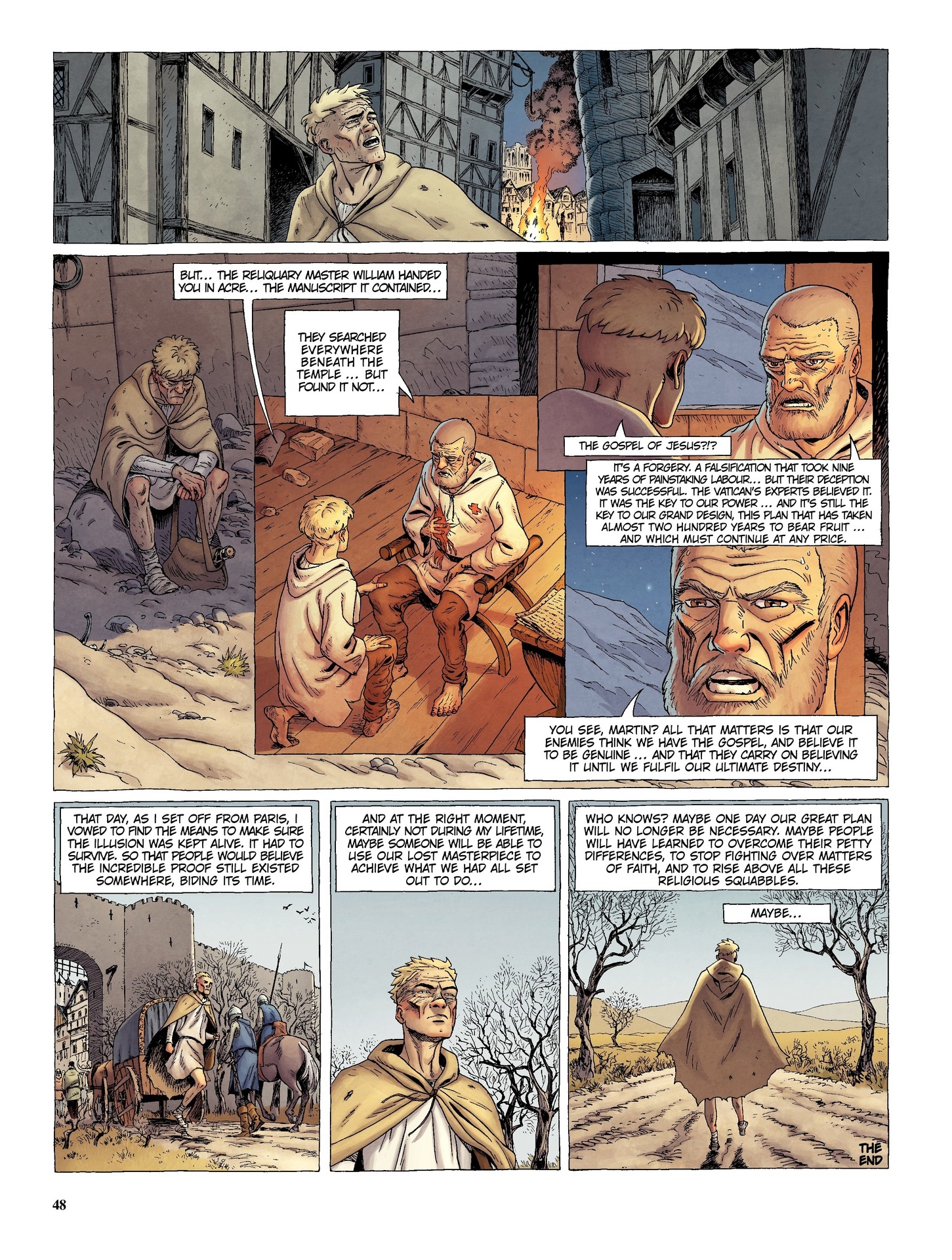Read online The Last Templar comic -  Issue #4 - 50