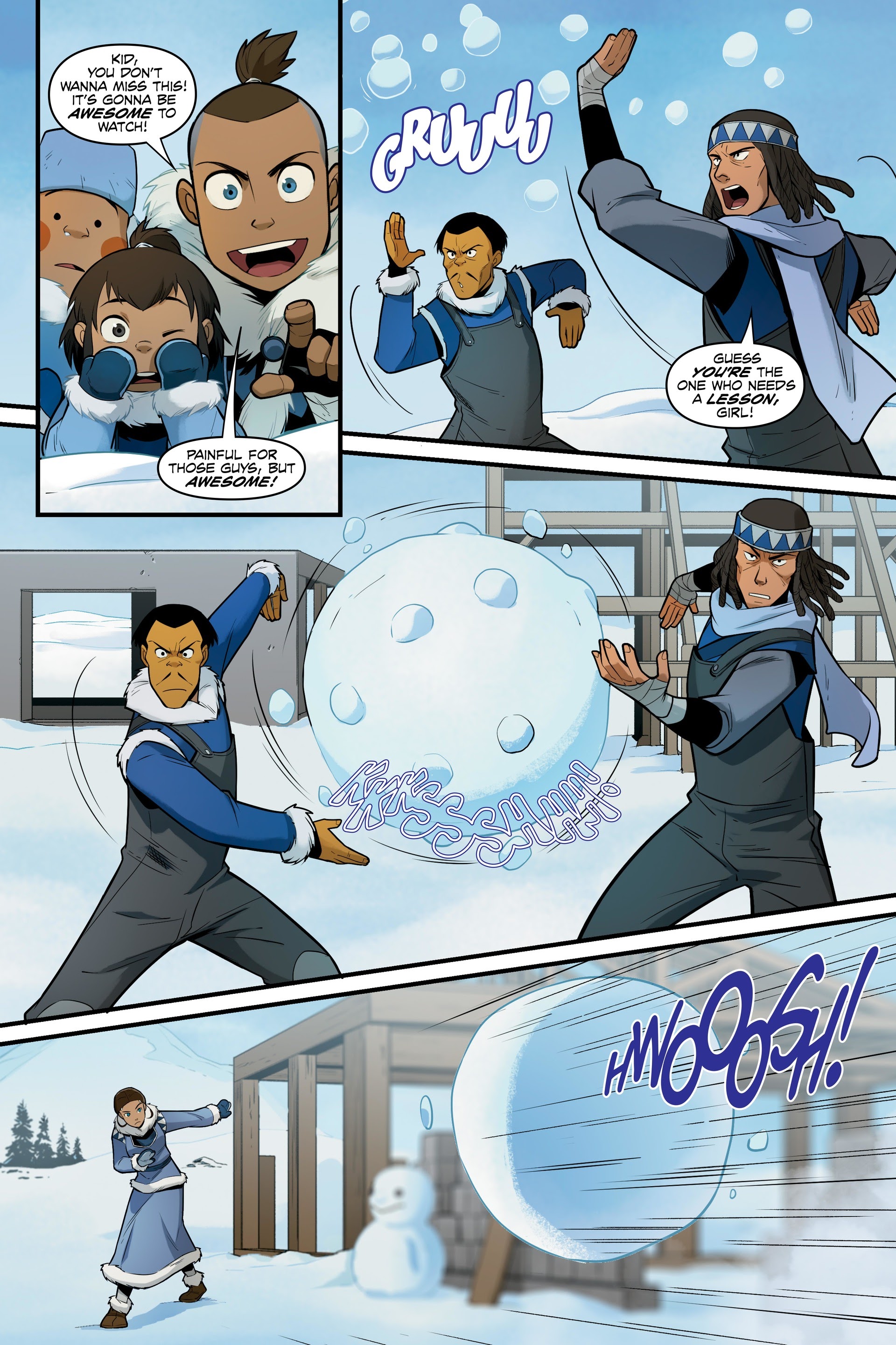 Read online Avatar: The Last Airbender--North and South Omnibus comic -  Issue # TPB (Part 1) - 16