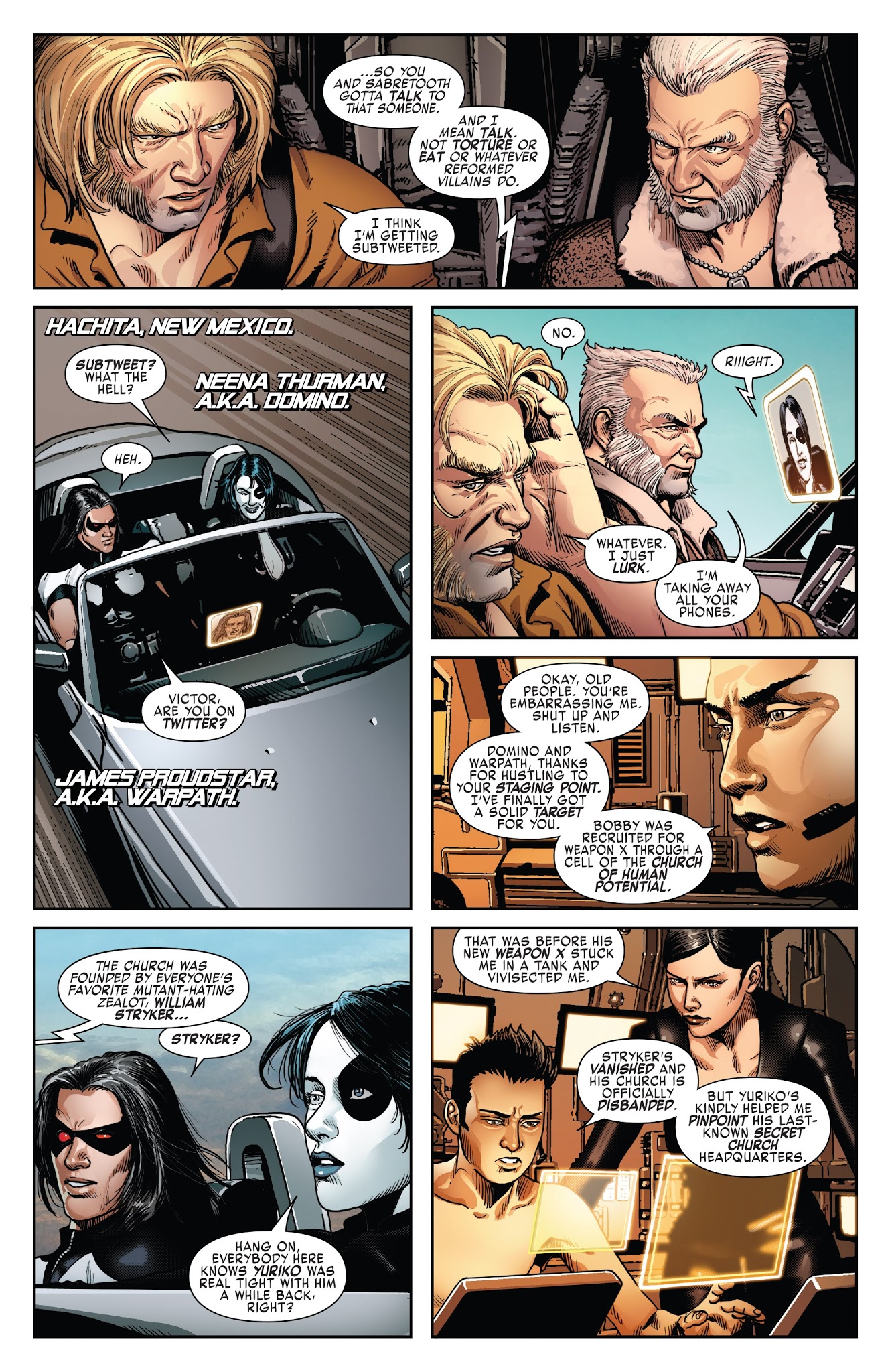 Read online Weapon X (2017) comic -  Issue #5 - 9