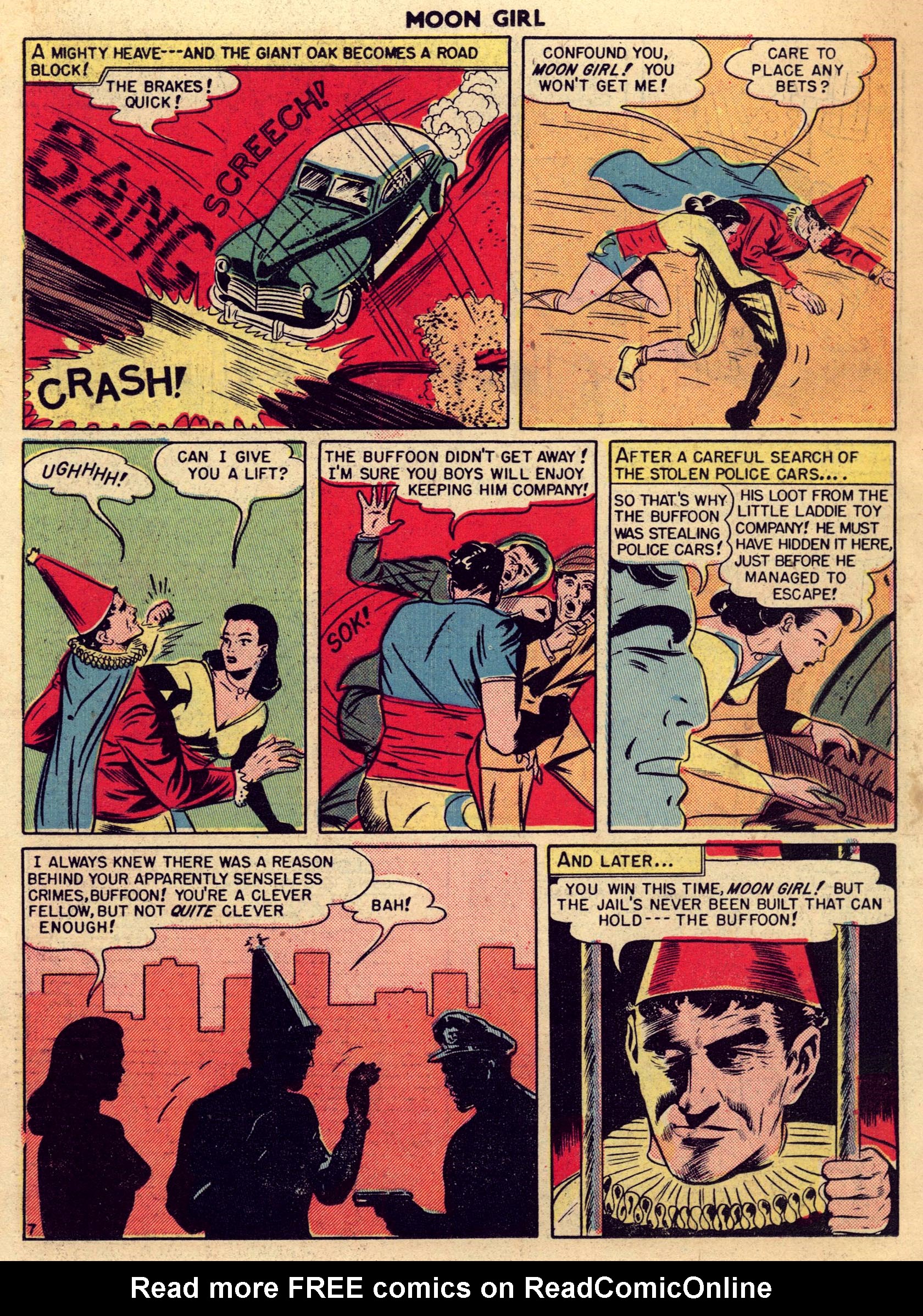 Read online Moon Girl (1947) comic -  Issue #6 - 19